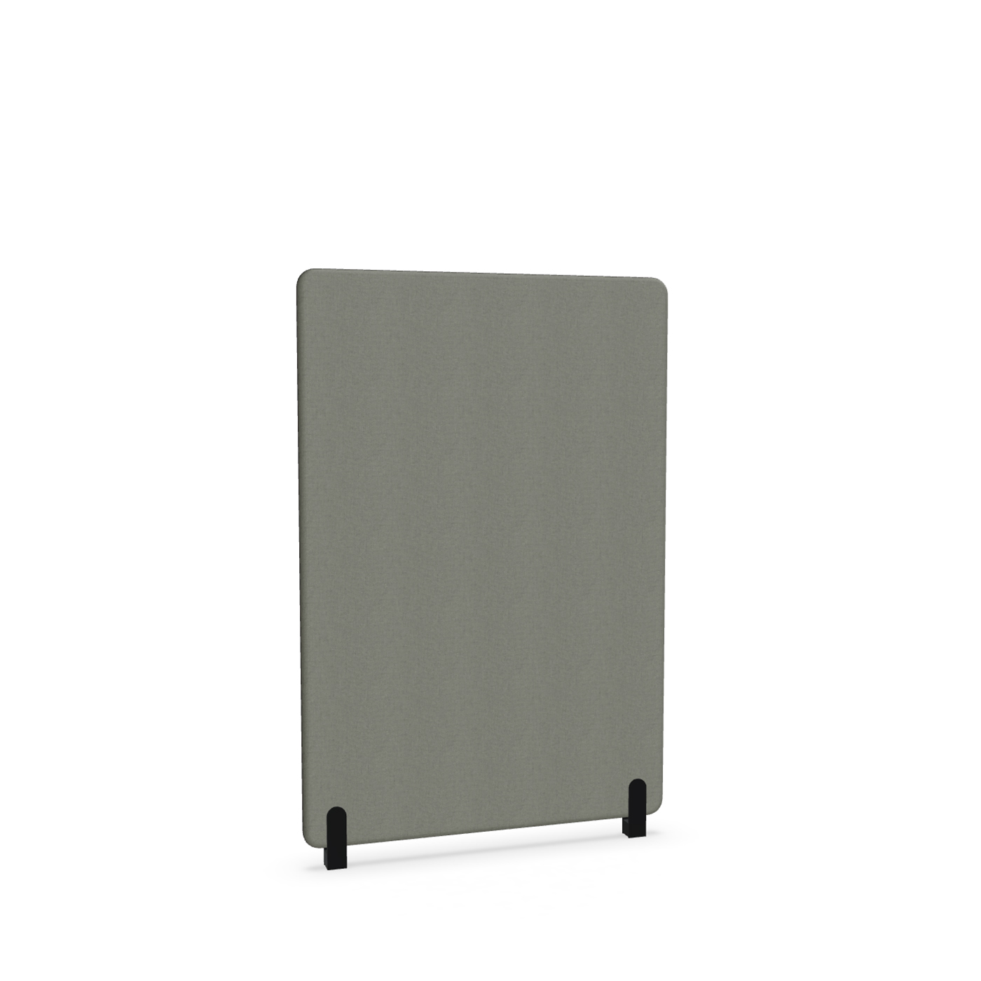 Image of Trennwand Mdd Sonic 100x145 cm, Distanzfüsse, Anthrazit/Schwarz, Neu