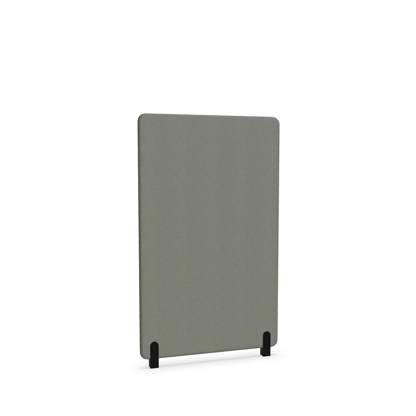 Image of Trennwand Mdd Sonic 90x145 cm, Distanzfüsse, Anthrazit/Schwarz, Neu