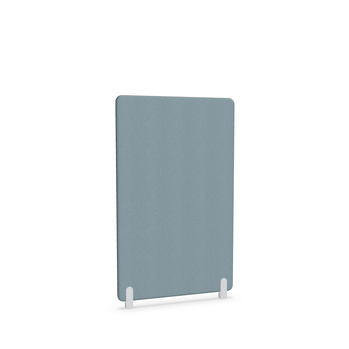 Image of Trennwand Mdd Sonic 90x145 cm, Distanzfüsse, Blau/Weiss, Neu