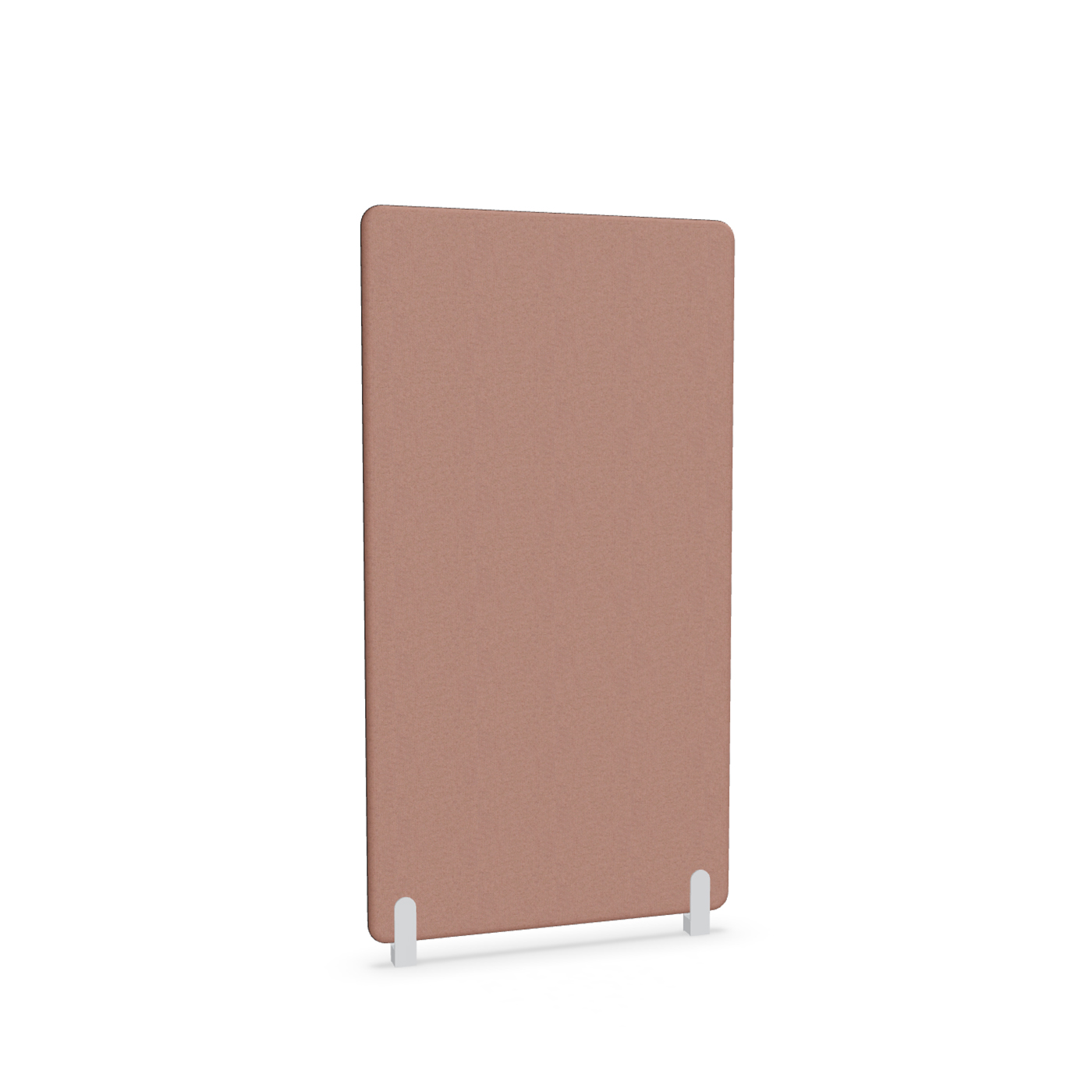 Image of Trennwand Mdd Sonic 90x165 cm, Distanzfüsse, Rosa/Weiss, Neu
