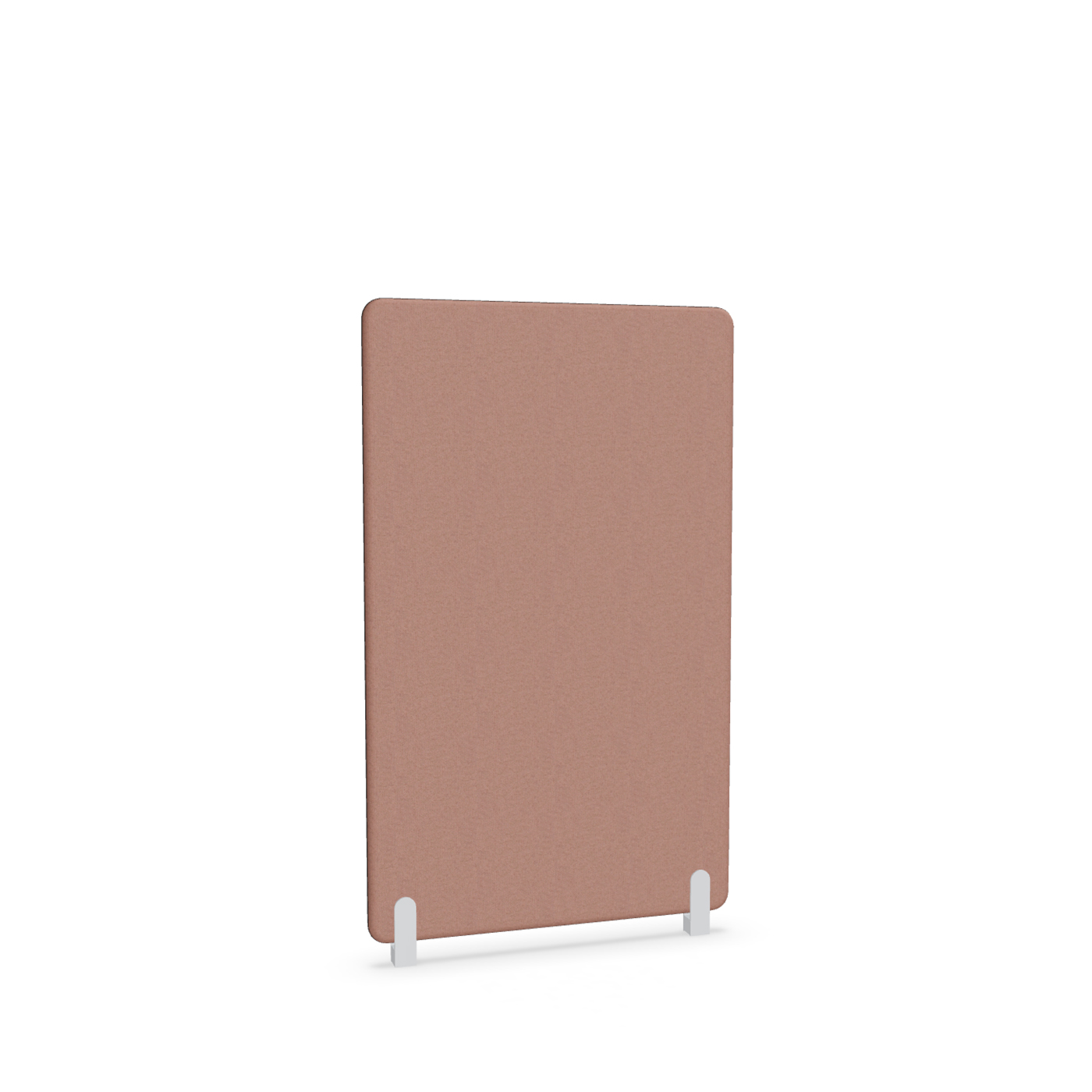 Image of Trennwand Mdd Sonic 90x145 cm, Distanzfüsse, Rosa/Weiss, Neu