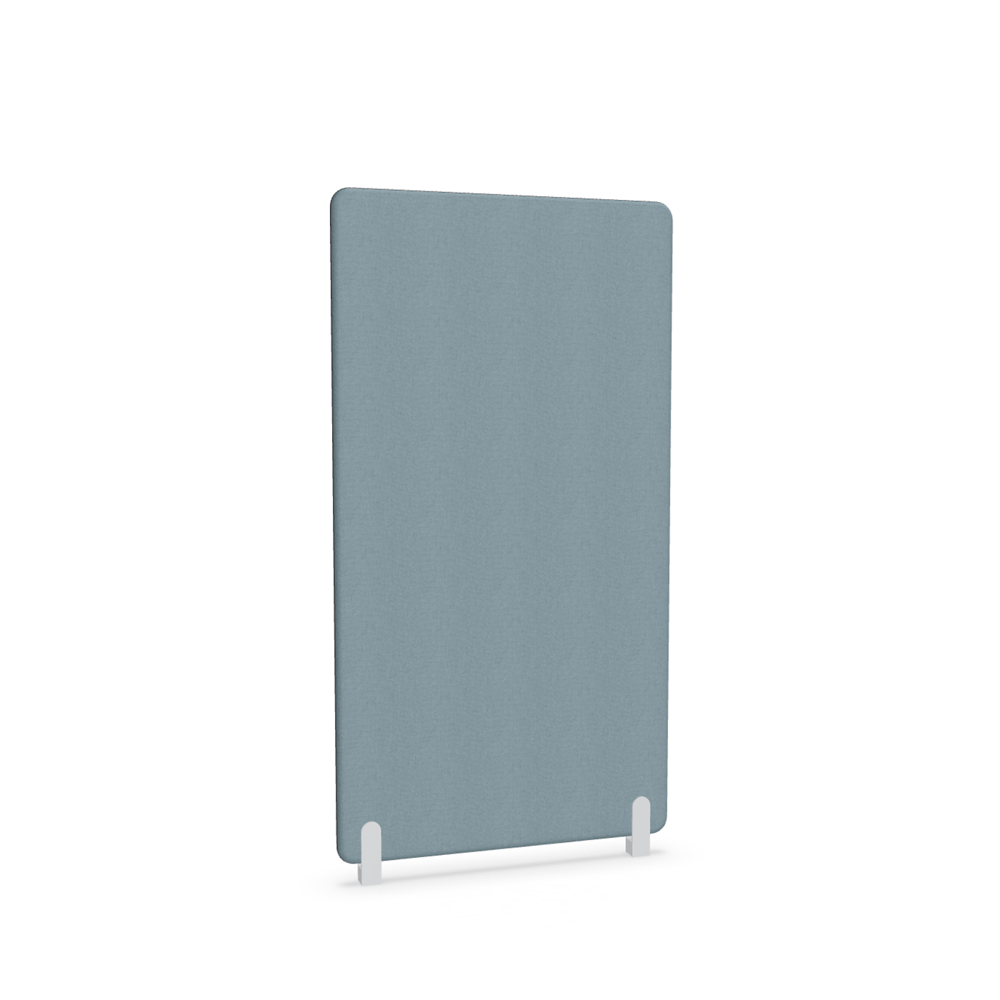 Image of Trennwand Mdd Sonic 90x165 cm, Distanzfüsse, Blau/Weiss, Neu