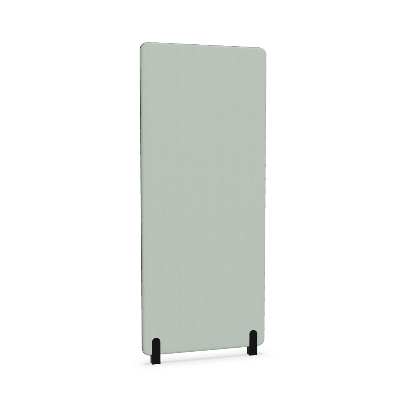 Image of Trennwand Mdd Sonic 80x185 cm, Distanzfüsse, Grün/Schwarz, Neu