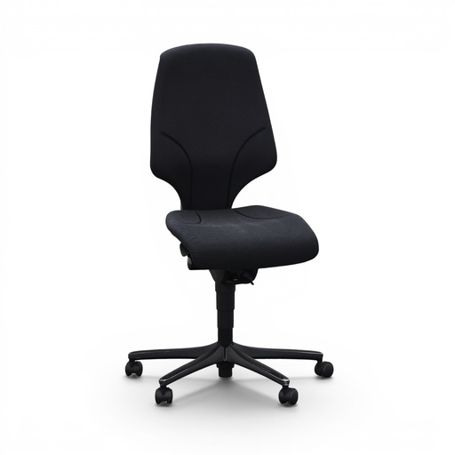 Bürostuhl Giroflex 64 - Gemustert (Normal gebraucht, Schwarz)