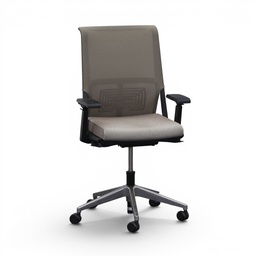 Bürostuhl Haworth Comforto 5965 (Gut, Beige, Verchromt)