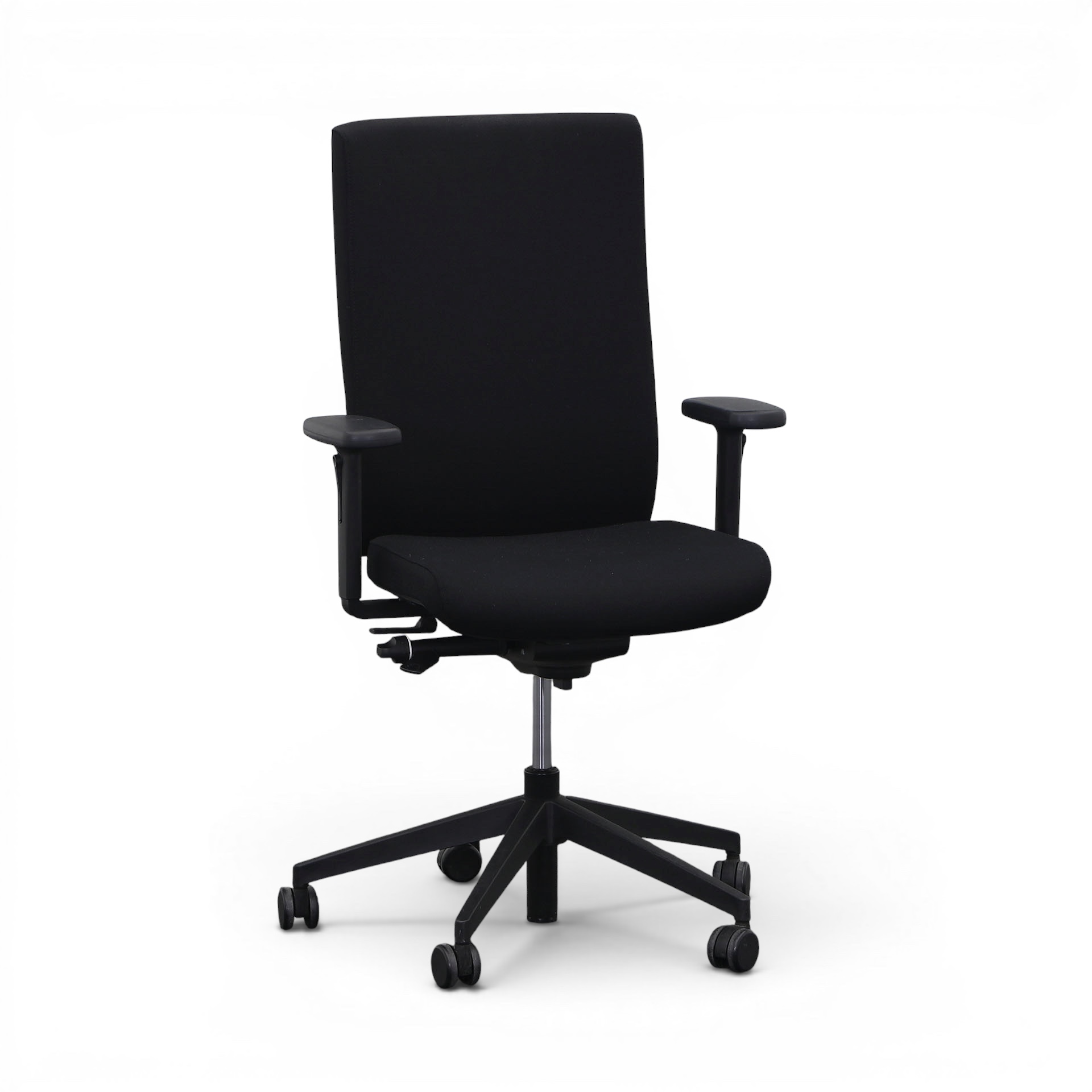 Image of Bürostuhl Dauphin mit 2D Armlehnen, Schwarz/Schwarz, Normal gebraucht, Ergonomischer Stuhl - ideal für flexibles Arbeiten
