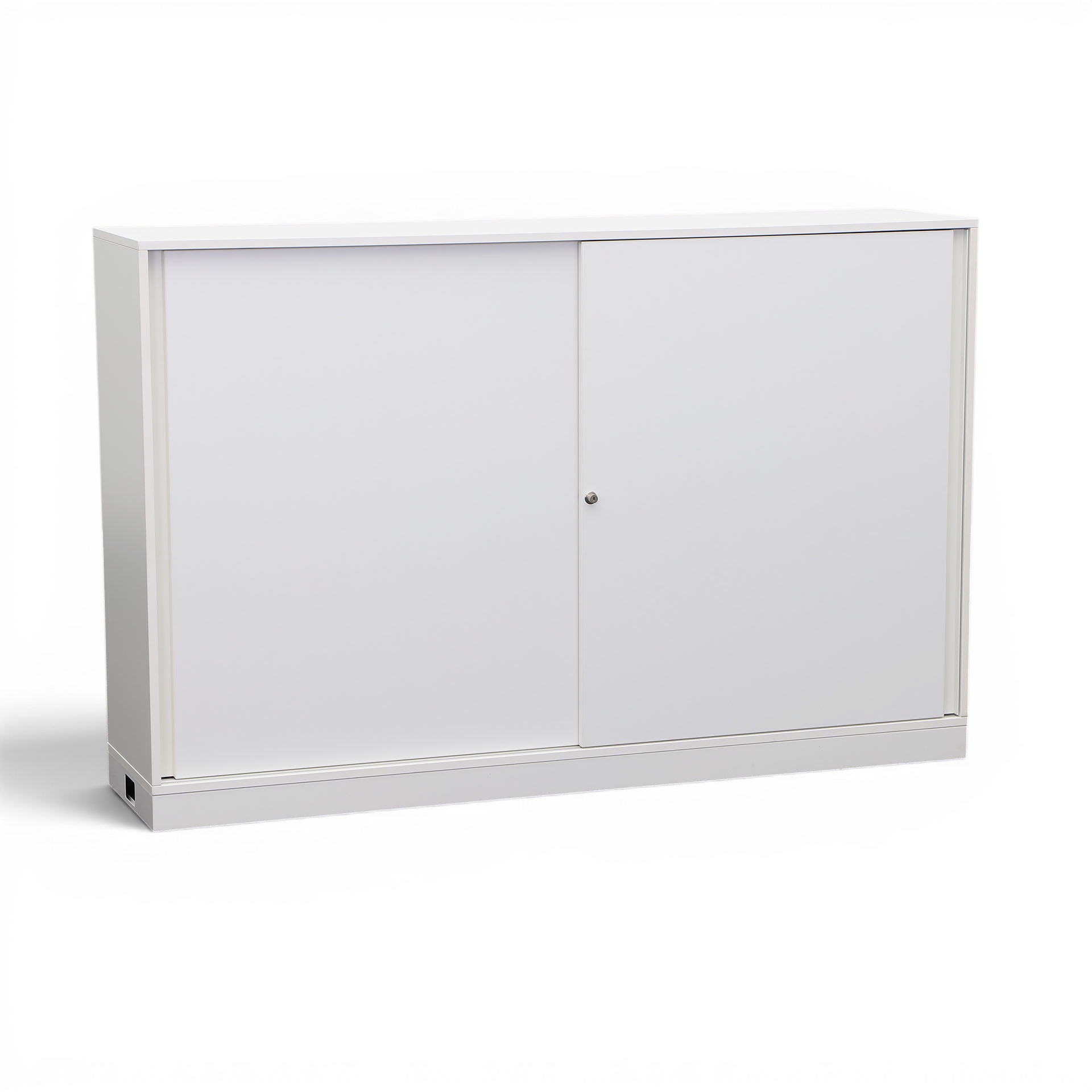 Schiebetürschrank VS Weiss, 180 x 43 cm, Normal gebraucht