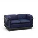 Cassina -Le Corbusier LC2  (Starke Nutzung, 2-Sitzer)