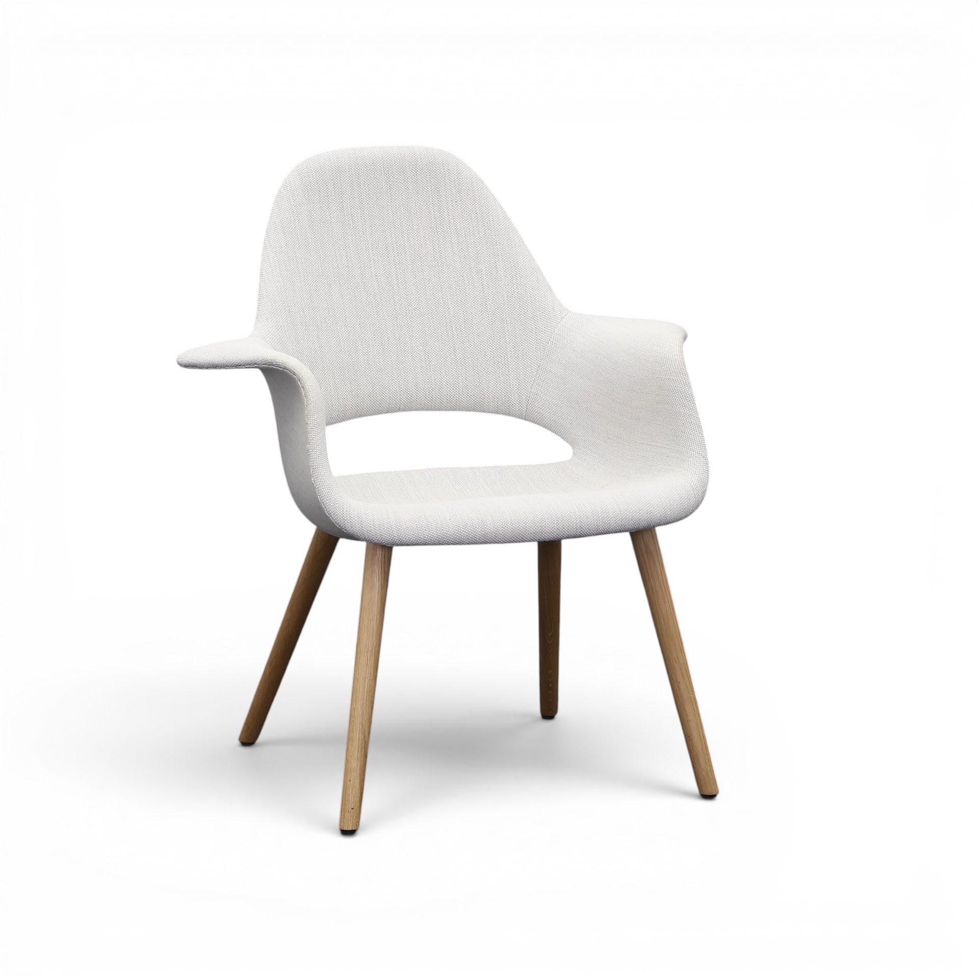 Vitra Organic Chair Weiss/Eiche, Gut