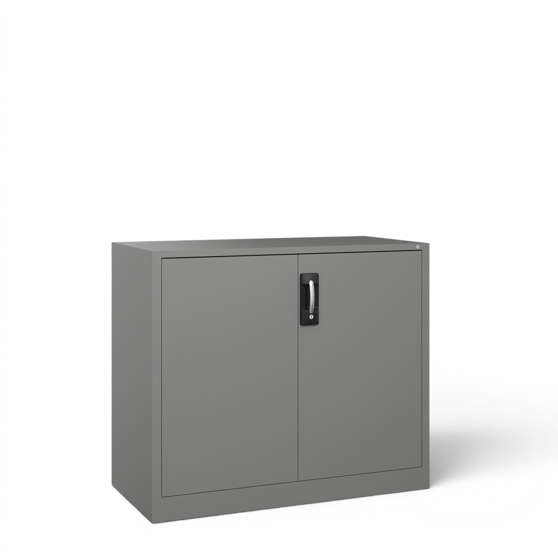 Image of Metallschrank C+P Acurado , Stahlgrau, mit Schlüssel, 120 x 100 x 50 cm, Neu - Perfekt auch als Aktenschrank