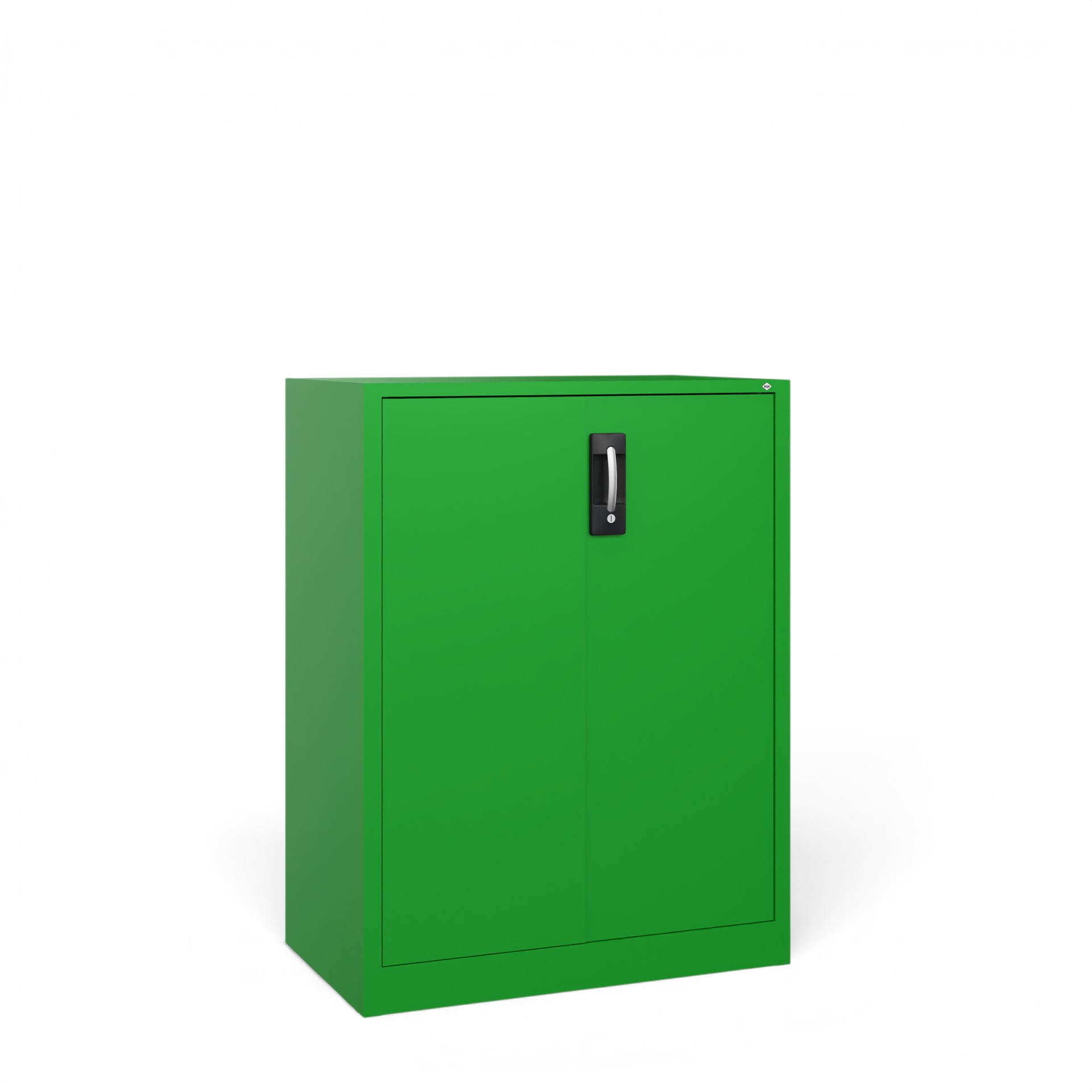 Image of Metallschrank C+P Acurado , Grün, mit Schlüssel, 93 x 120 x 50 cm, Neu - Perfekt auch als Aktenschrank