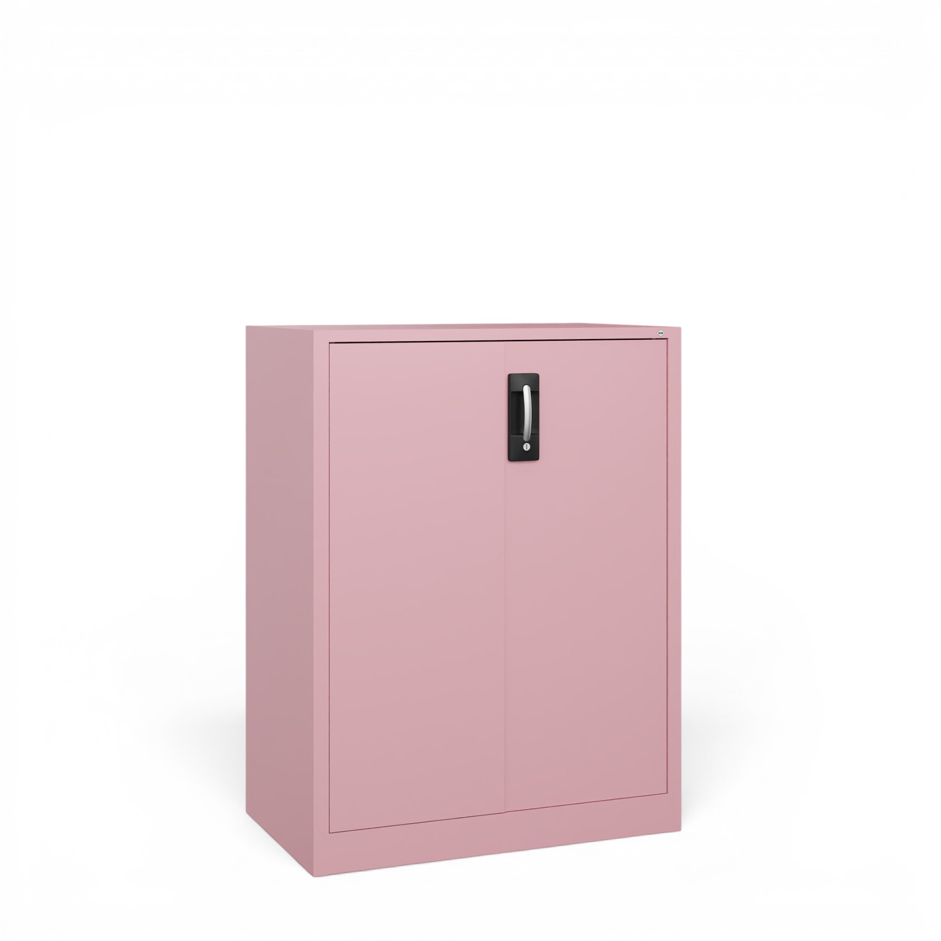 Image of Metallschrank C+P Acurado , Rosa, mit Schlüssel, 93 x 120 x 50 cm, Neu - Perfekt auch als Aktenschrank