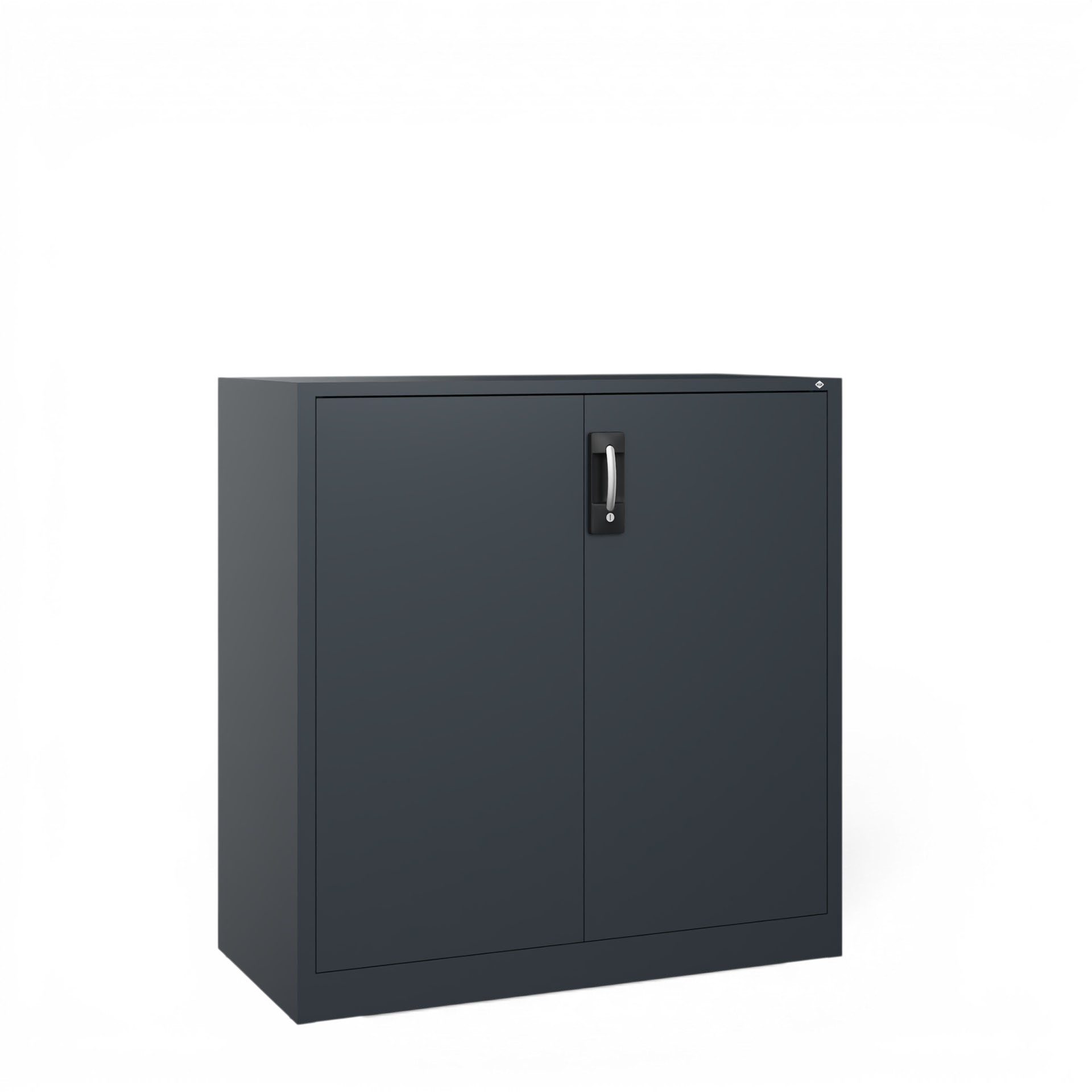 Image of Metallschrank C+P Acurado , Anthrazit, mit Schlüssel, 120 x 120 x 50 cm, Neu - Perfekt auch als Aktenschrank