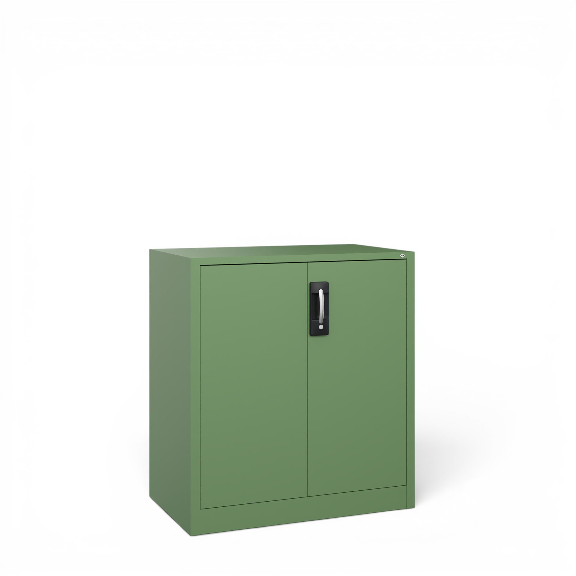 Image of Metallschrank C+P Acurado , Resedagrün, mit Schlüssel, 93 x 100 x 50 cm, Neu - Perfekt auch als Aktenschrank