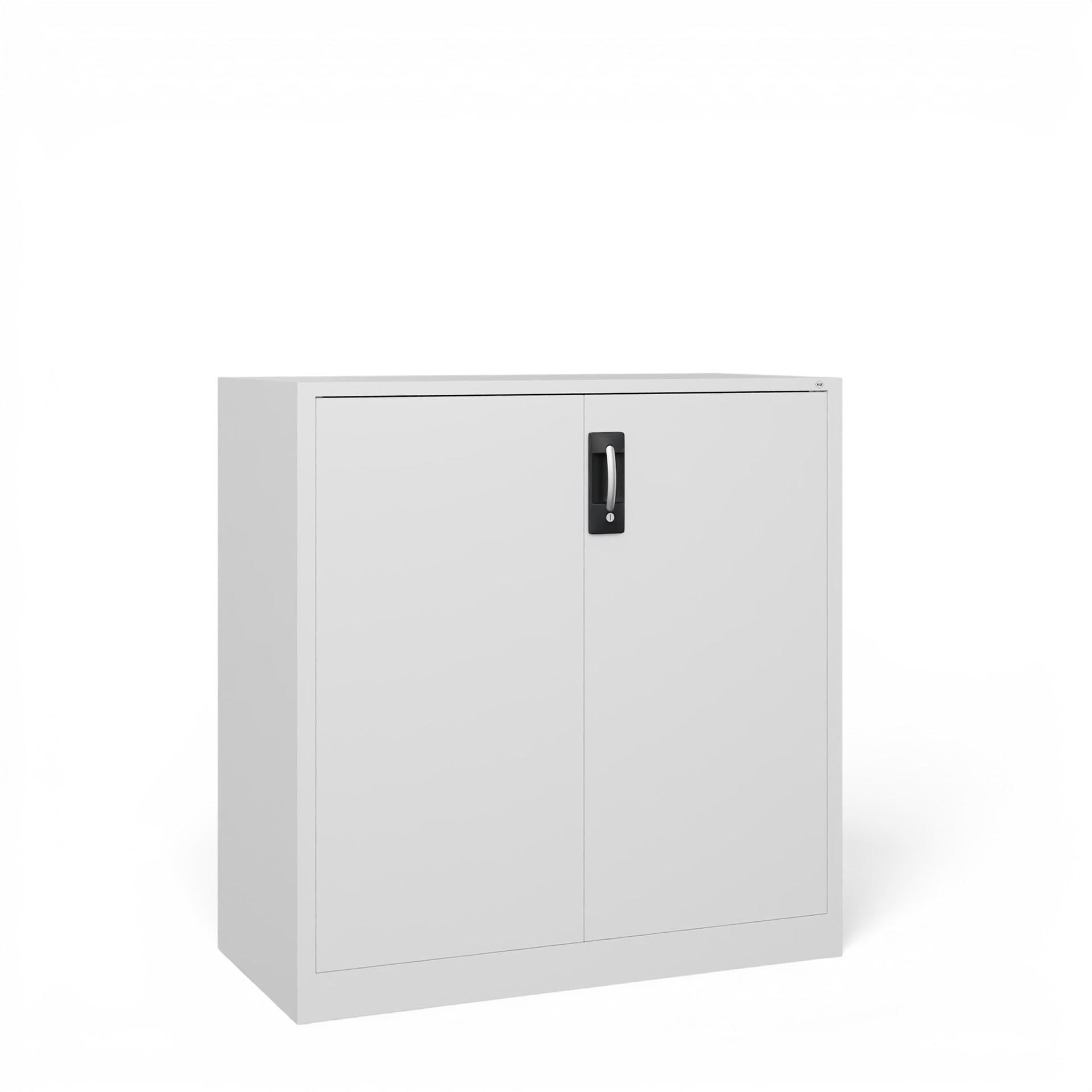 Image of Metallschrank C+P Acurado , Weiss, mit Schlüssel, 120 x 120 x 50 cm, Neu - Perfekt auch als Aktenschrank