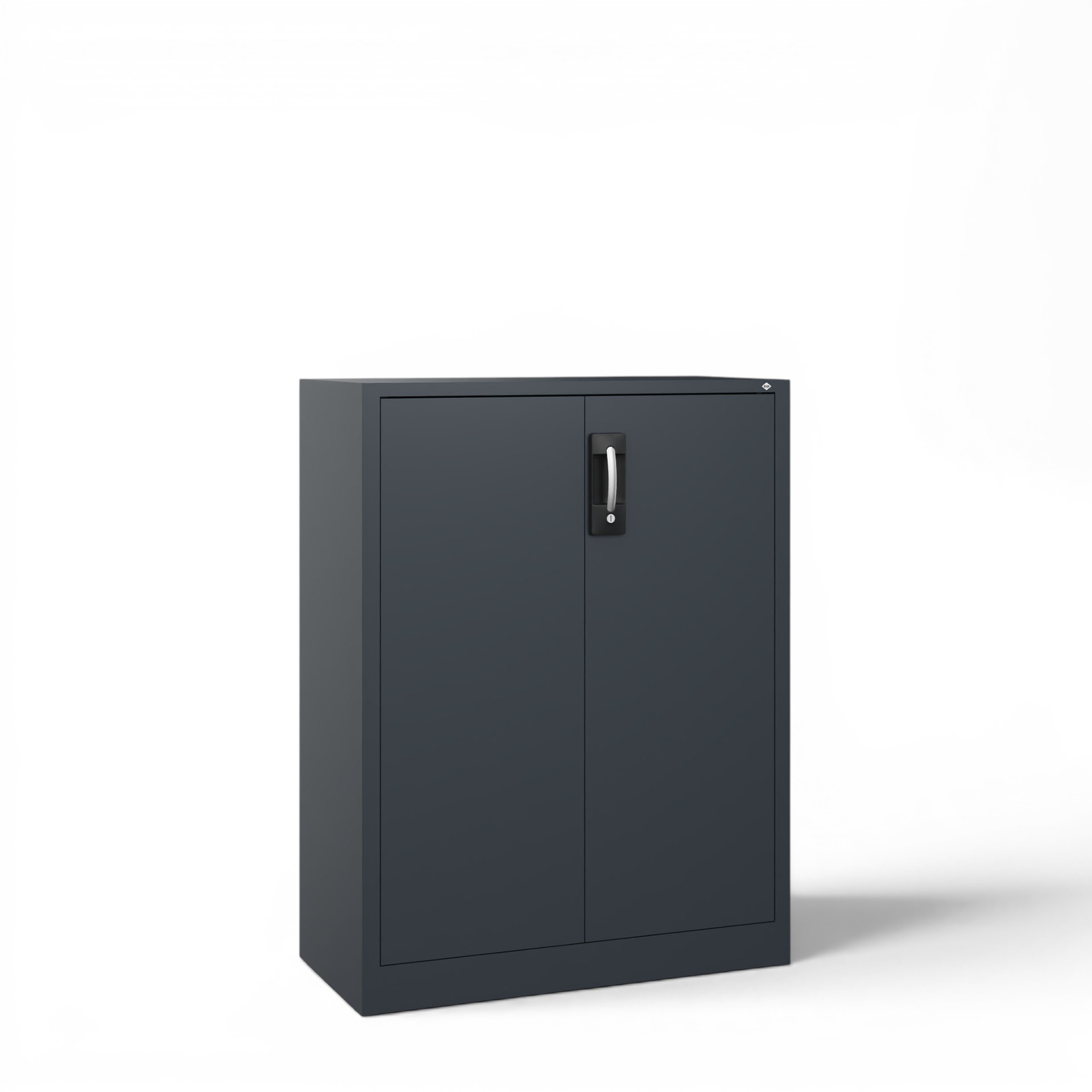 Image of Metallschrank C+P Acurado , Anthrazit, mit Schlüssel, 93 x 120 x 40 cm, Neu - Perfekt auch als Aktenschrank