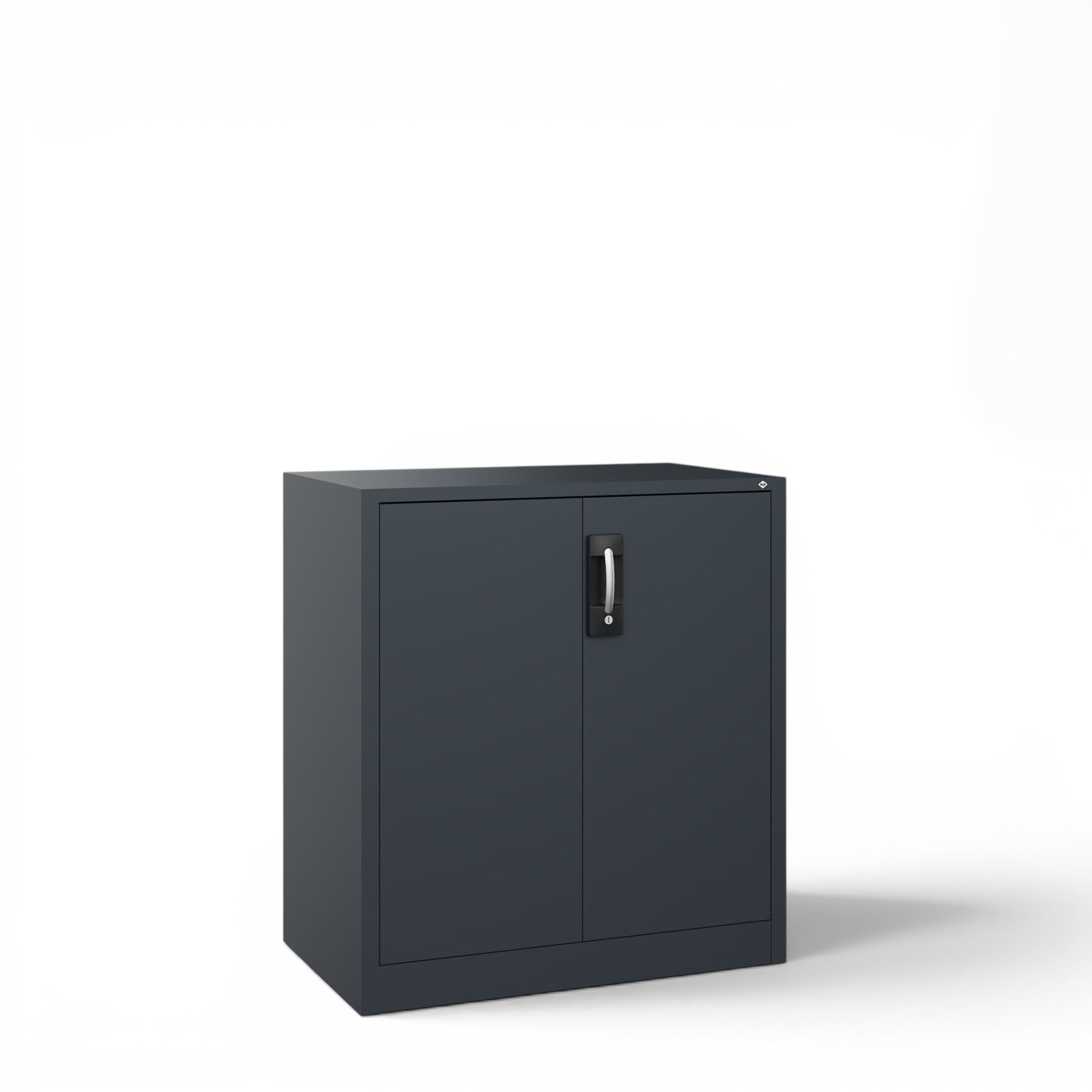 Image of Metallschrank C+P Acurado , Anthrazit, mit Schlüssel, 93 x 100 x 50 cm, Neu - Perfekt auch als Aktenschrank