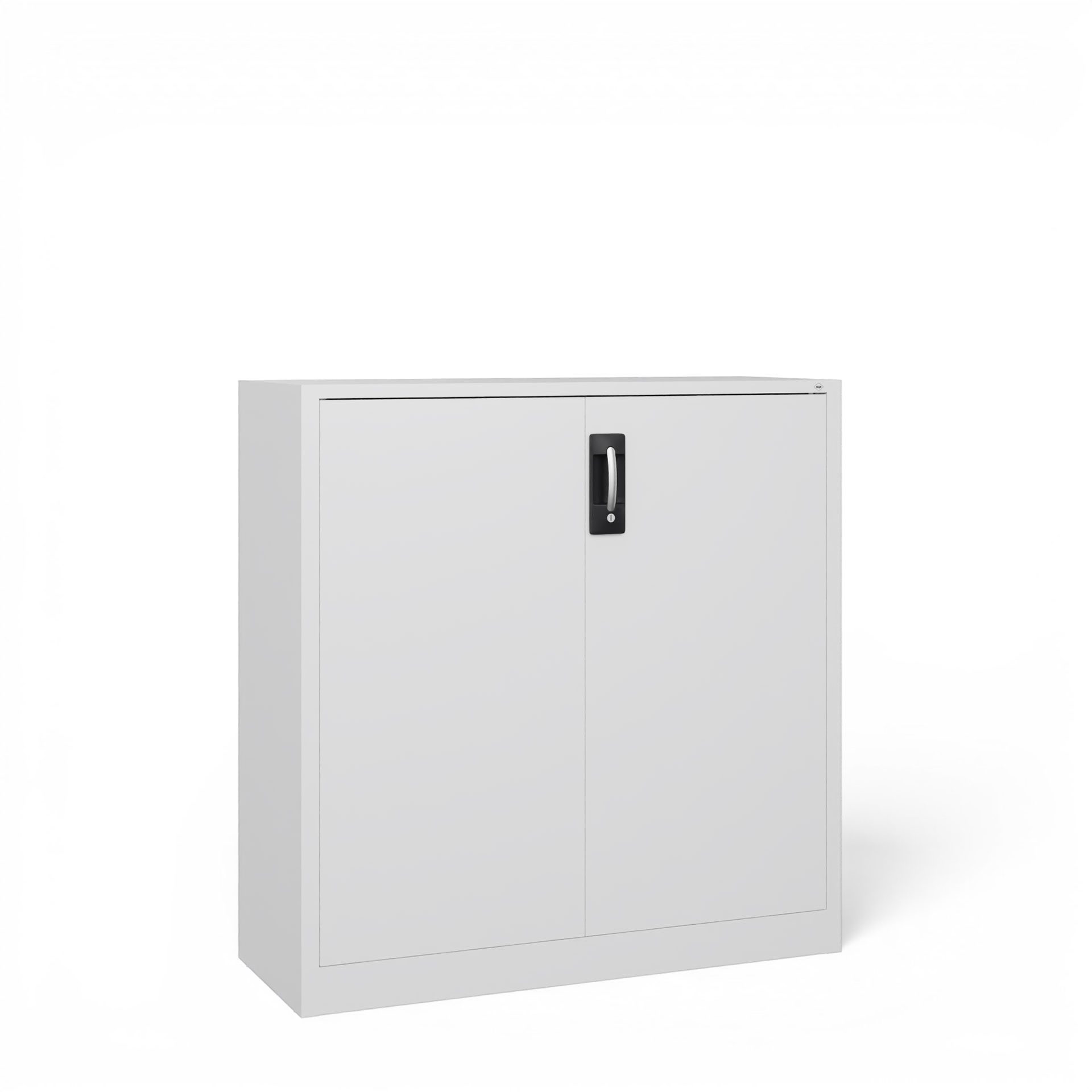 Image of Metallschrank C+P Acurado , Weiss, mit Schlüssel, 120 x 120 x 40 cm, Neu - Perfekt auch als Aktenschrank