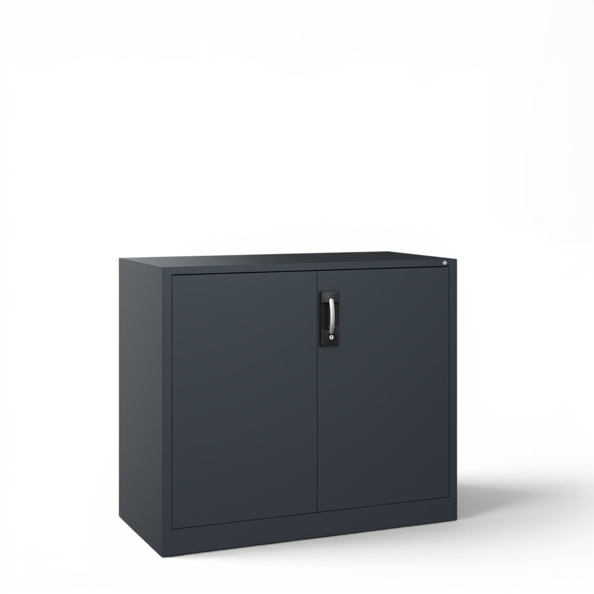 Image of Metallschrank C+P Acurado , Anthrazit, mit Schlüssel, 120 x 100 x 50 cm, Neu - Perfekt auch als Aktenschrank