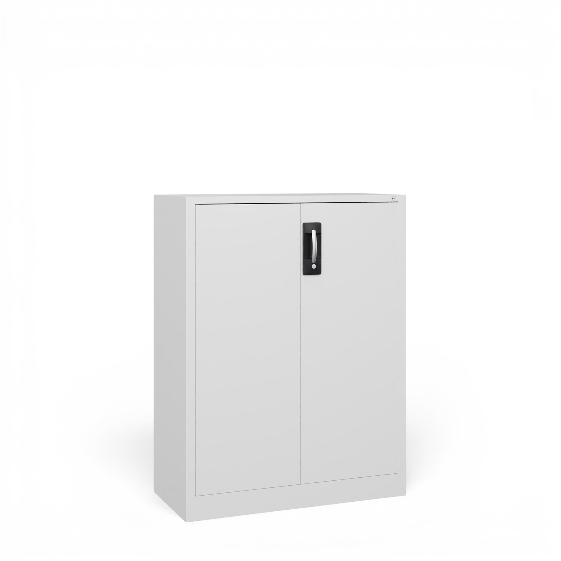 Image of Metallschrank C+P Acurado , Weiss, mit Schlüssel, 93 x 120 x 40 cm, Neu - Perfekt auch als Aktenschrank