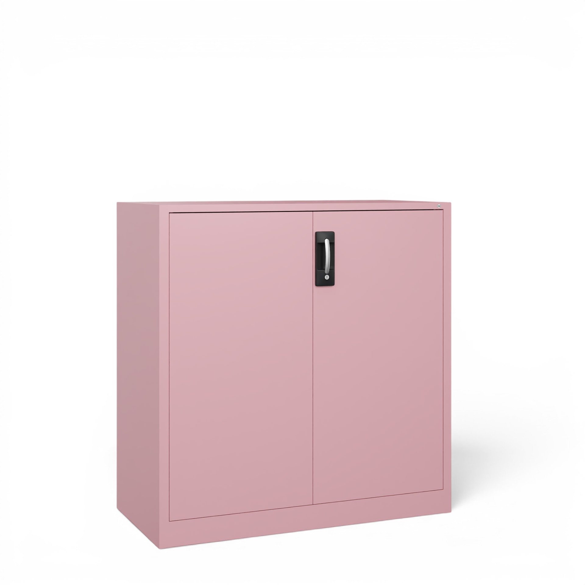 Image of Metallschrank C+P Acurado , Rosa, mit Schlüssel, 120 x 120 x 50 cm, Neu - Perfekt auch als Aktenschrank