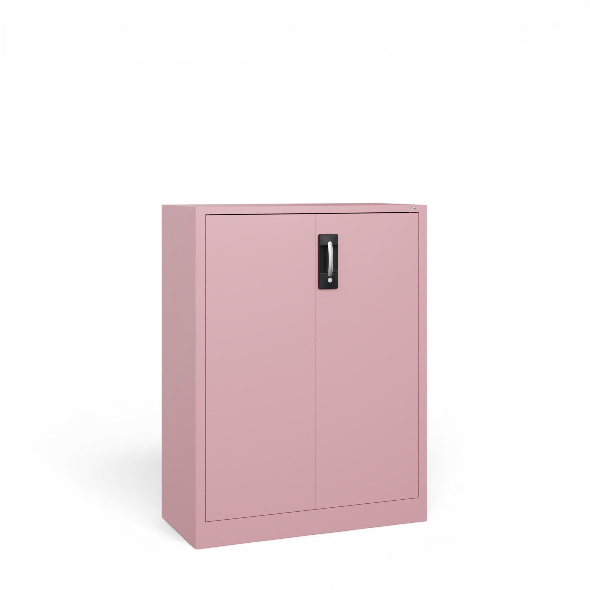 Image of Metallschrank C+P Acurado , Rosa, mit Schlüssel, 93 x 120 x 40 cm, Neu - Perfekt auch als Aktenschrank