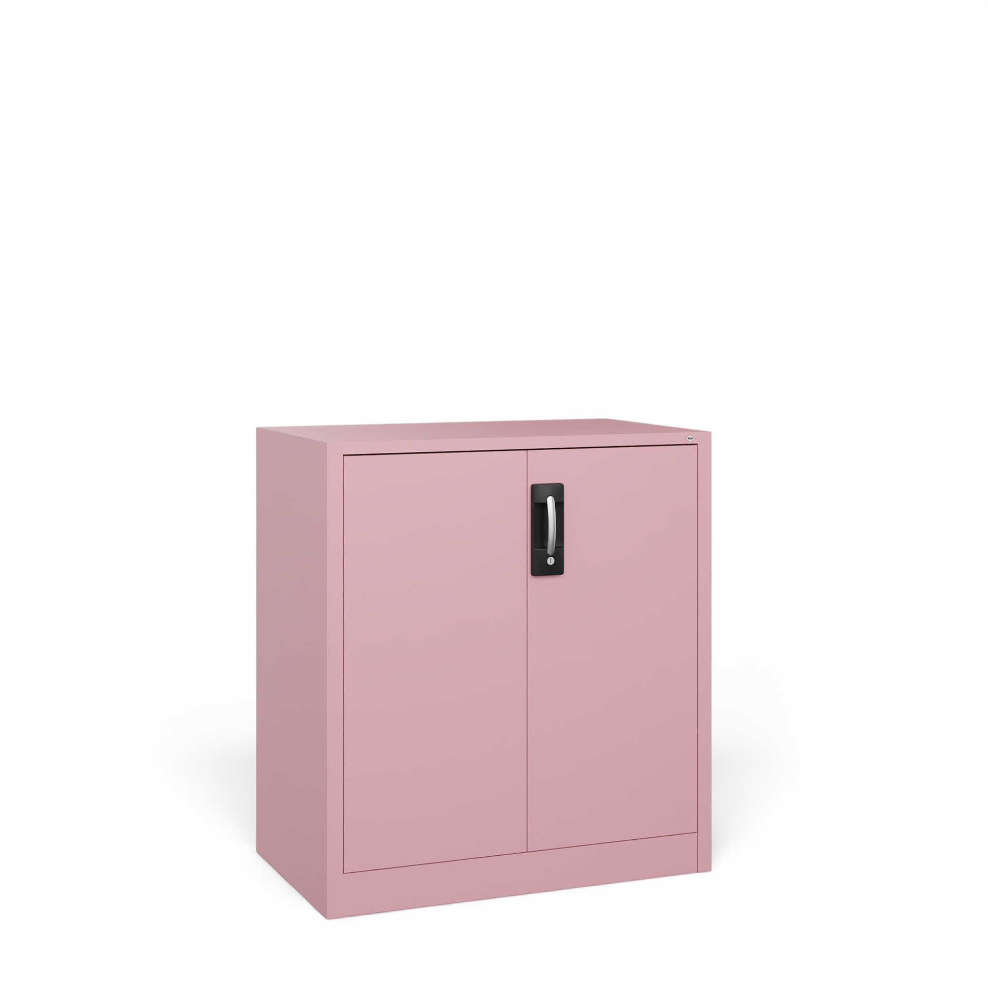 Image of Metallschrank C+P Acurado , Rosa, mit Schlüssel, 93 x 100 x 50 cm, Neu - Perfekt auch als Aktenschrank