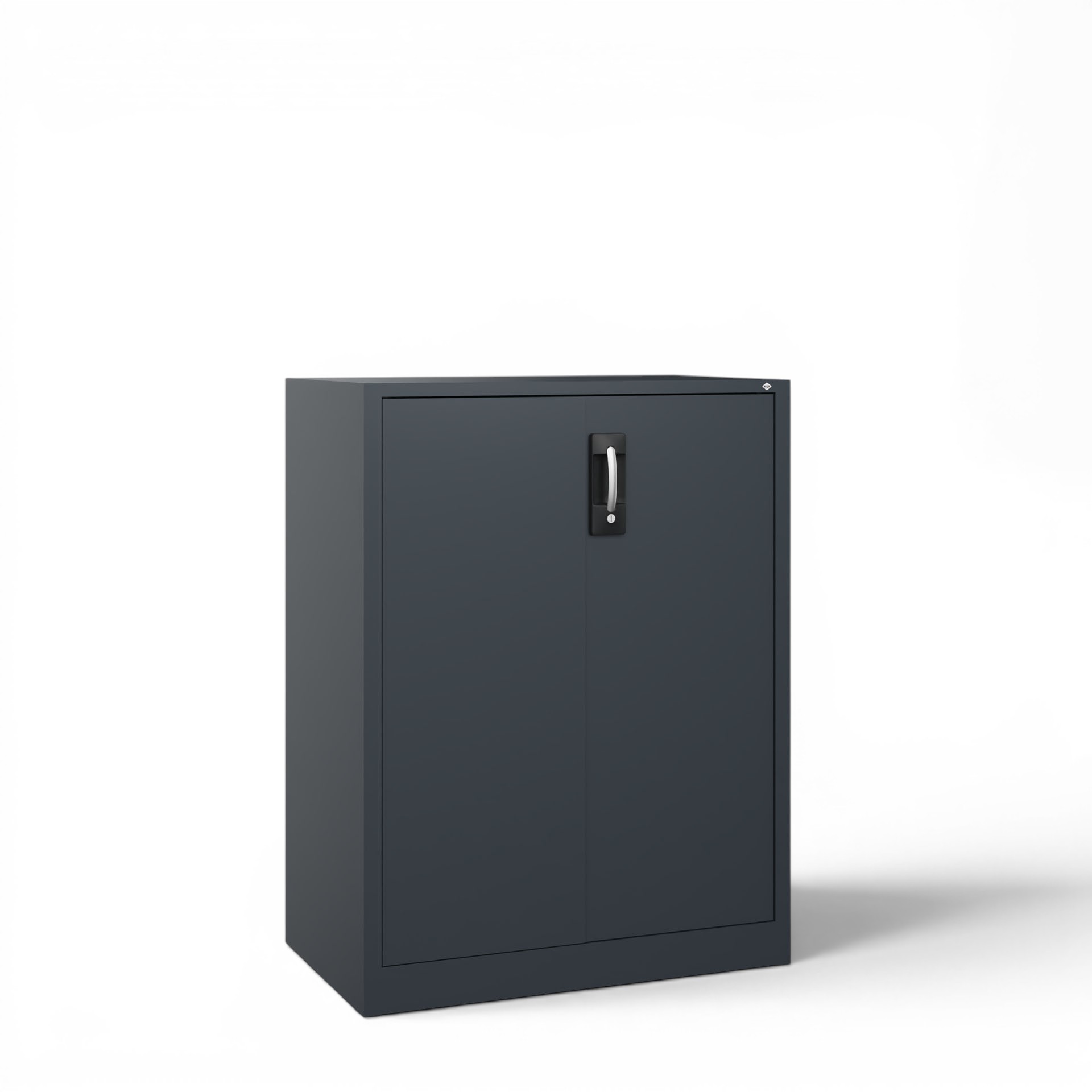 Image of Metallschrank C+P Acurado , Anthrazit, mit Schlüssel, 93 x 120 x 50 cm, Neu - Perfekt auch als Aktenschrank