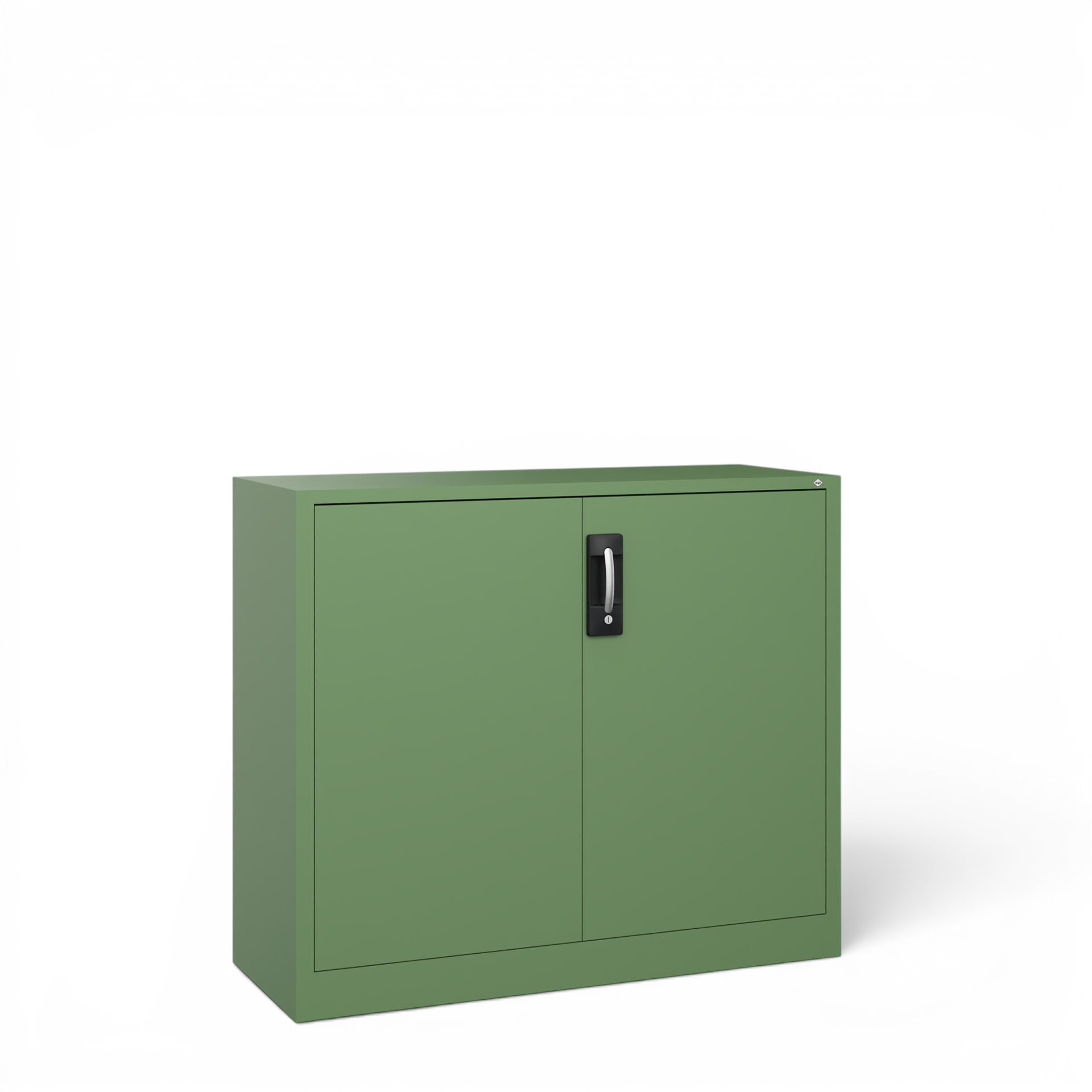 Image of Metallschrank C+P Acurado , Resedagrün, mit Schlüssel, 120 x 100 x 40 cm, Neu - Perfekt auch als Aktenschrank