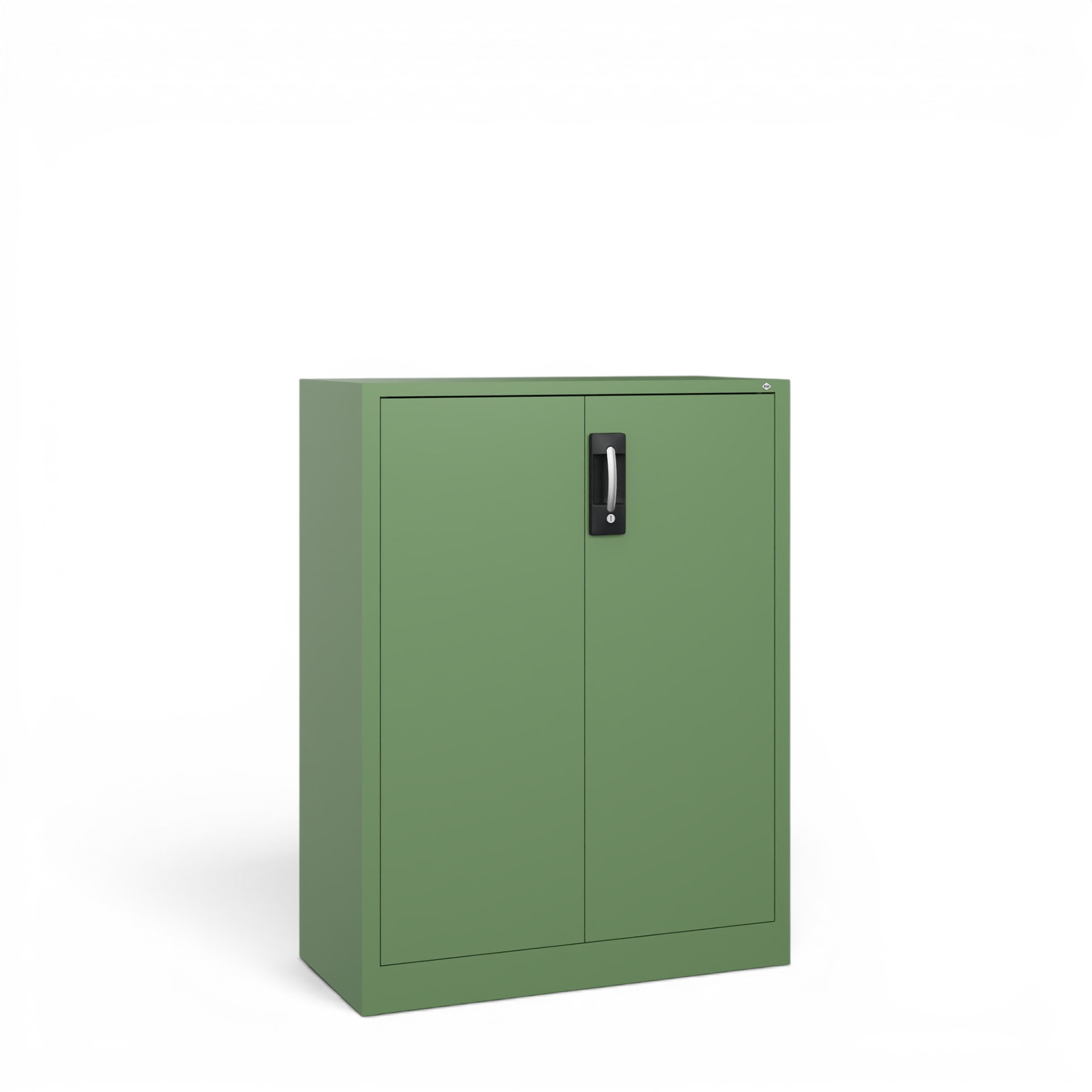 Image of Metallschrank C+P Acurado , Resedagrün, mit Schlüssel, 93 x 120 x 40 cm, Neu - Perfekt auch als Aktenschrank
