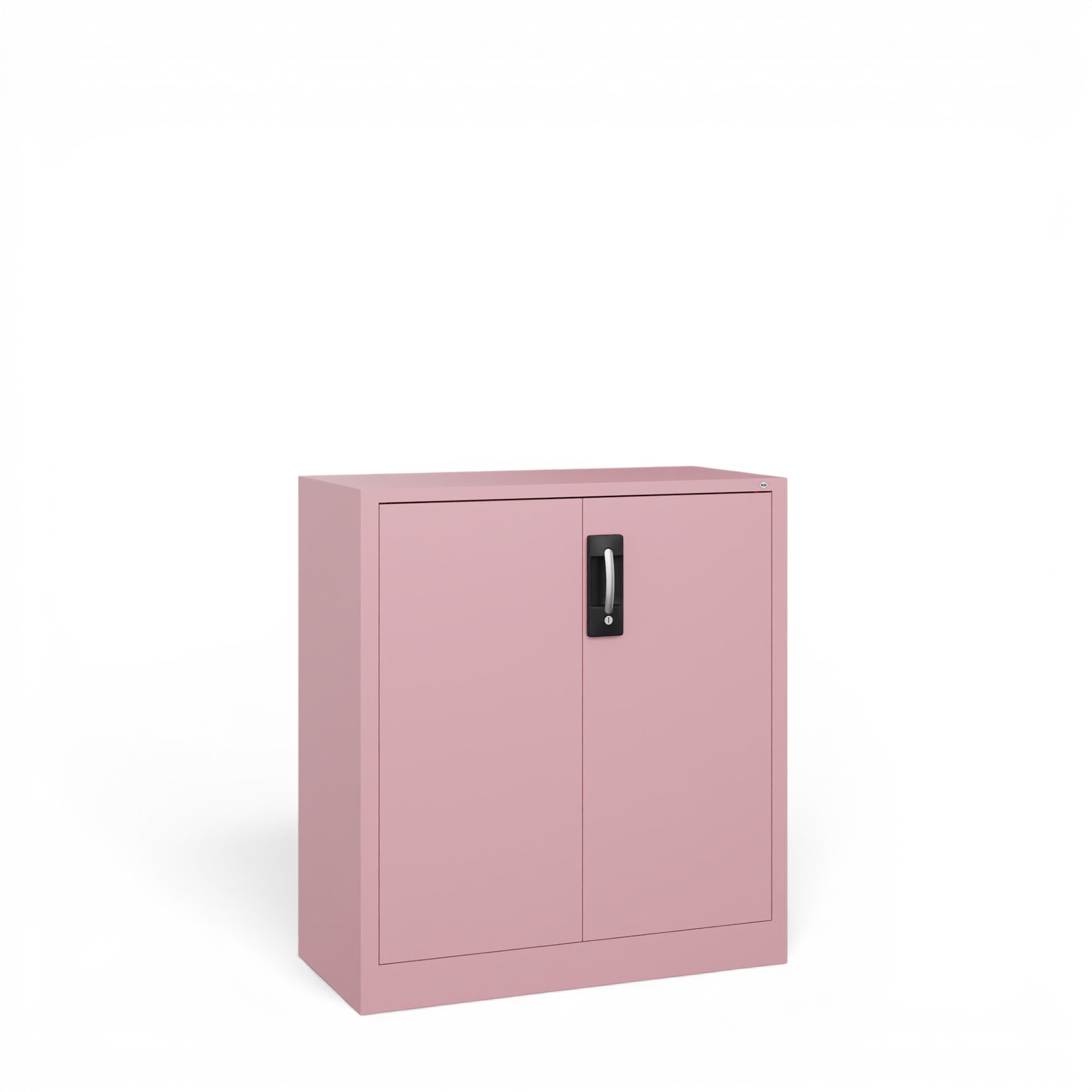 Image of Metallschrank C+P Acurado , Rosa, mit Schlüssel, 93 x 100 x 40 cm, Neu - Perfekt auch als Aktenschrank