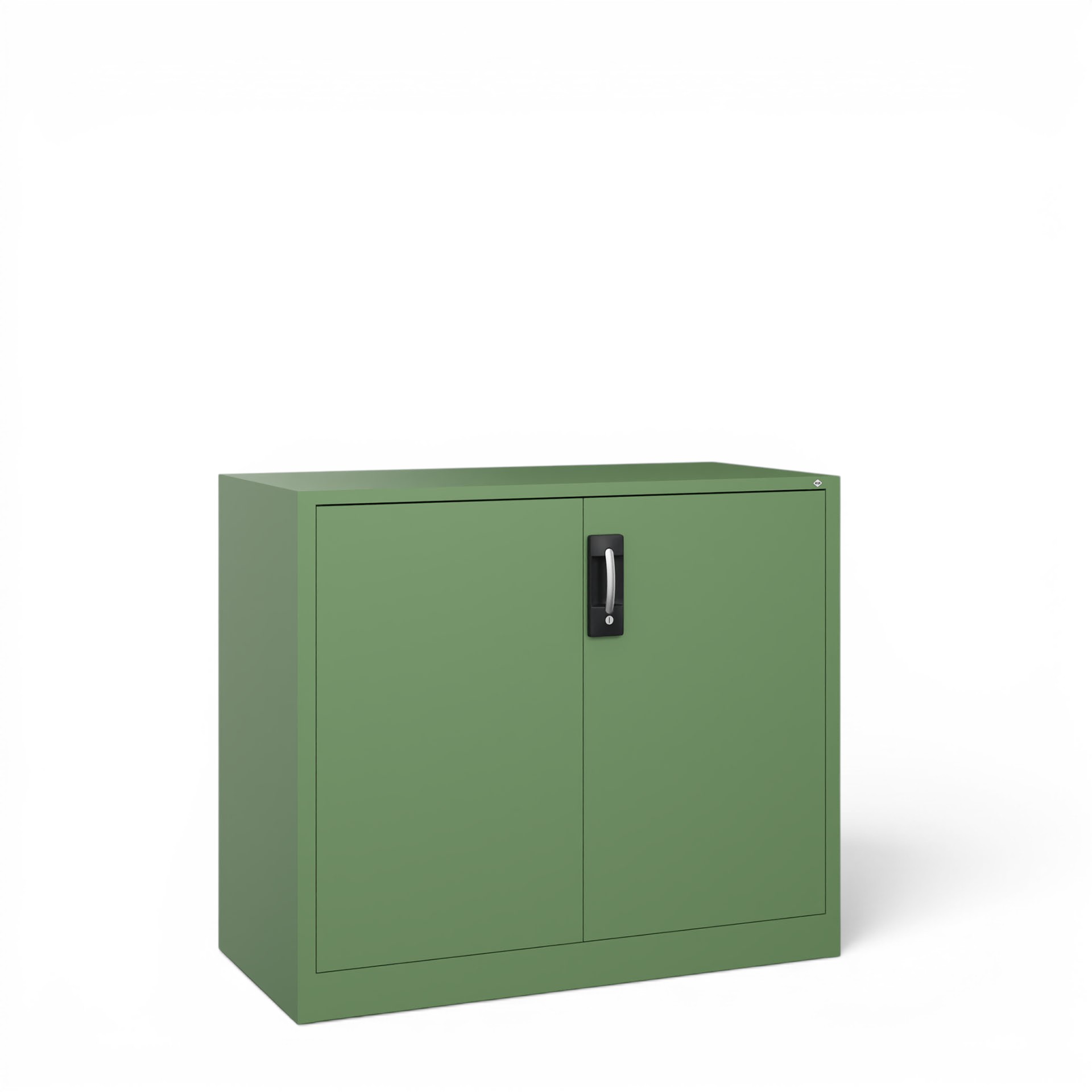 Image of Metallschrank C+P Acurado , Resedagrün, mit Schlüssel, 120 x 100 x 50 cm, Neu - Perfekt auch als Aktenschrank