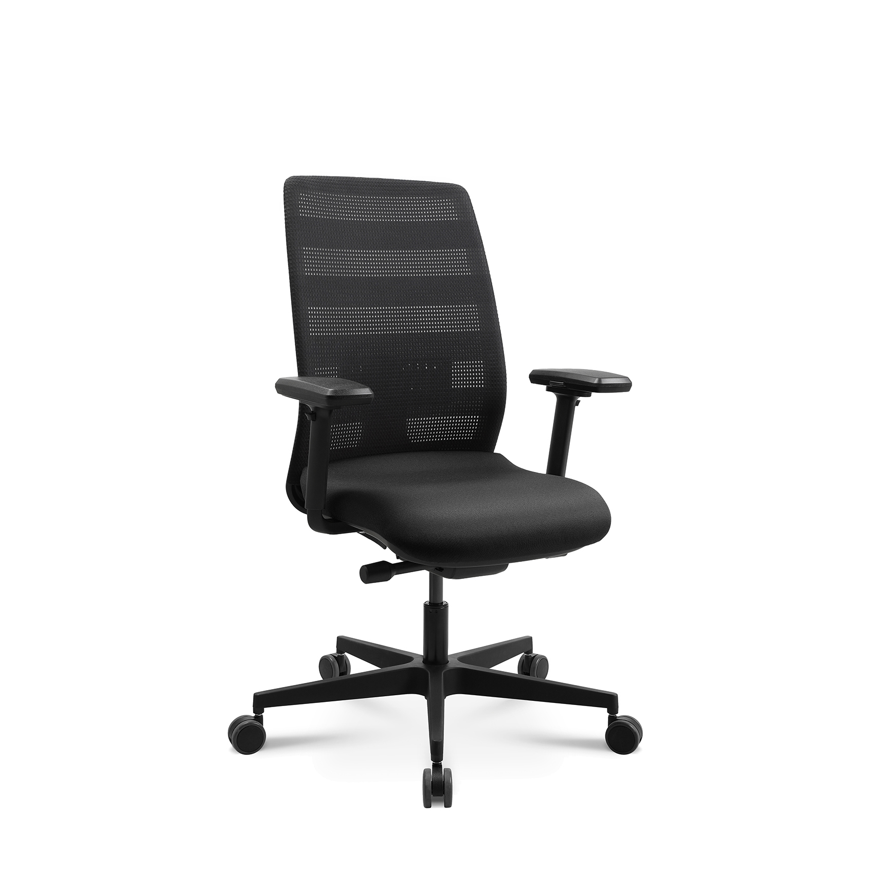 Image of Bürostuhl Tradingzone Air 3 mit 3D Armlehnen Schwarz, Neu, Ergonomischer Stuhl - ideal für flexibles Arbeiten