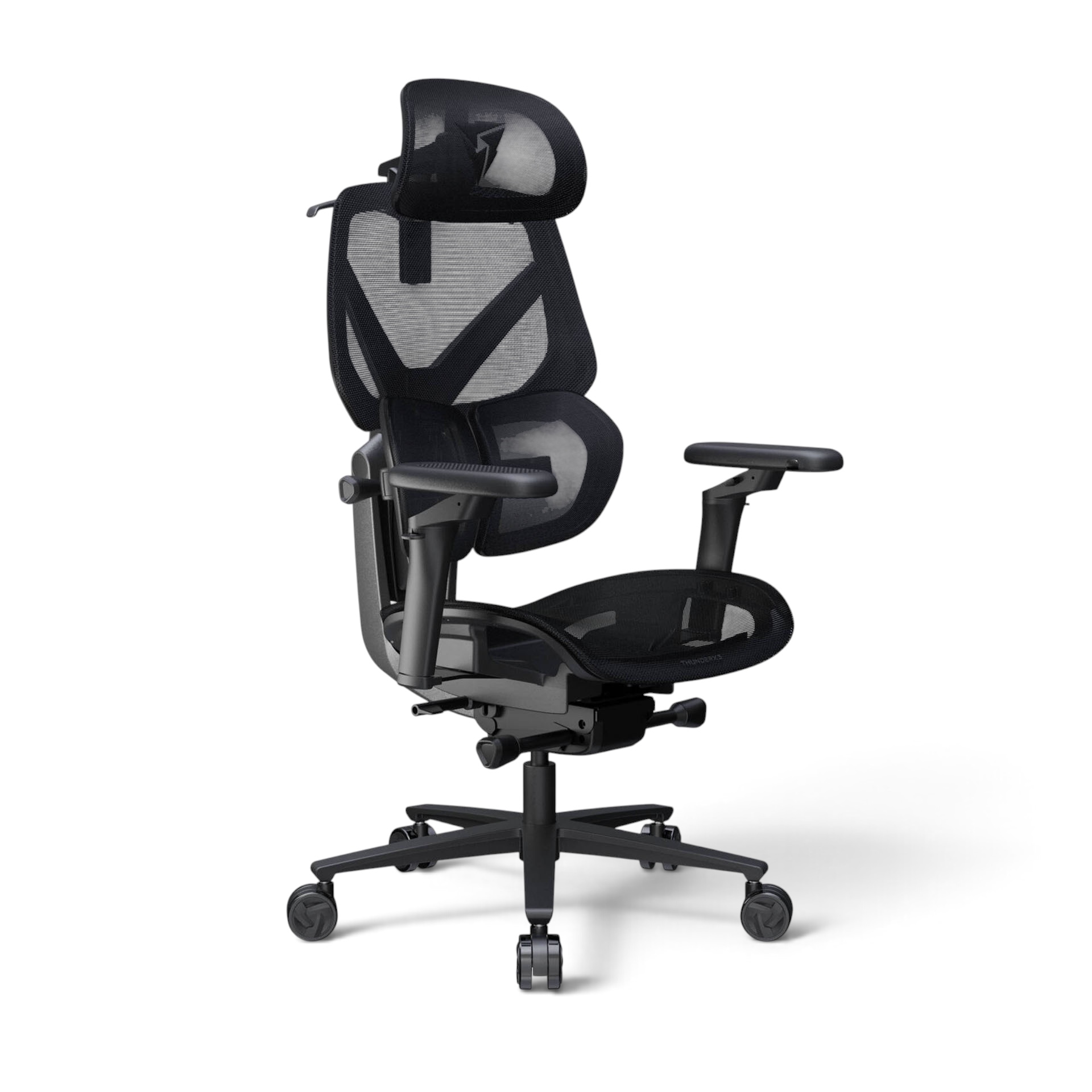 Image of Gaming Stuhl ThunderX3 Flex Pro Mesh mit 5D Armlehnen, Schwarz, Neu, Ergonomischer Stuhl - ideal für flexibles Arbeiten