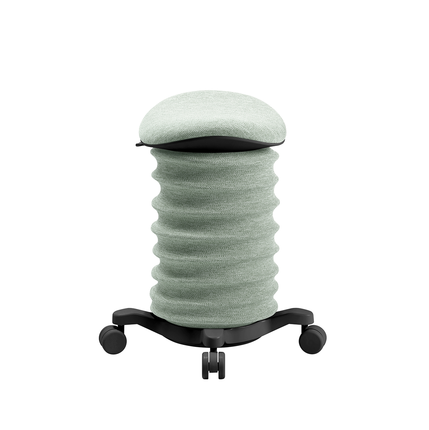 Image of Bürohocker Topstar Sitness 4D Grün/Schwarz, Hartbodenrollen, Dynamisches Sitzen - optimal für gesundes Sitzen