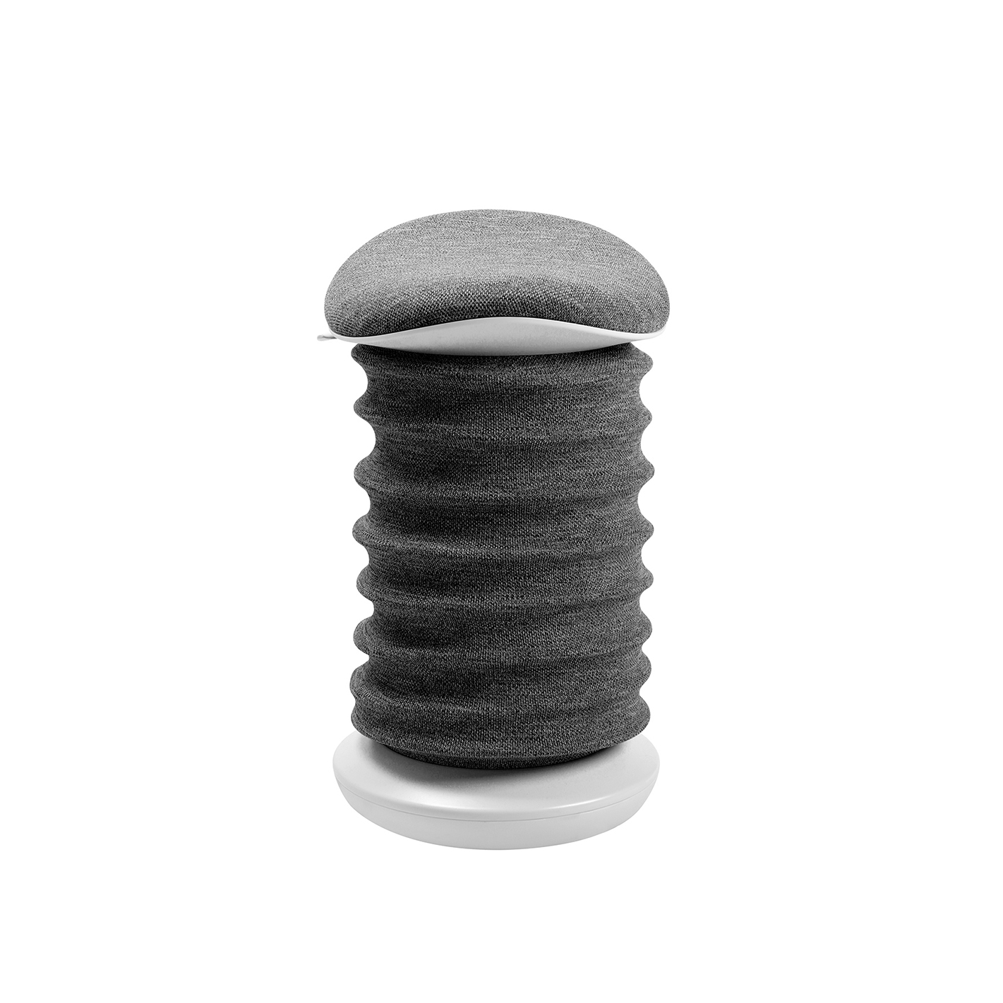 Image of Bürohocker Topstar Sitness 4D Schwarz/Weiss, Standfuss, Dynamisches Sitzen - optimal für gesundes Sitzen