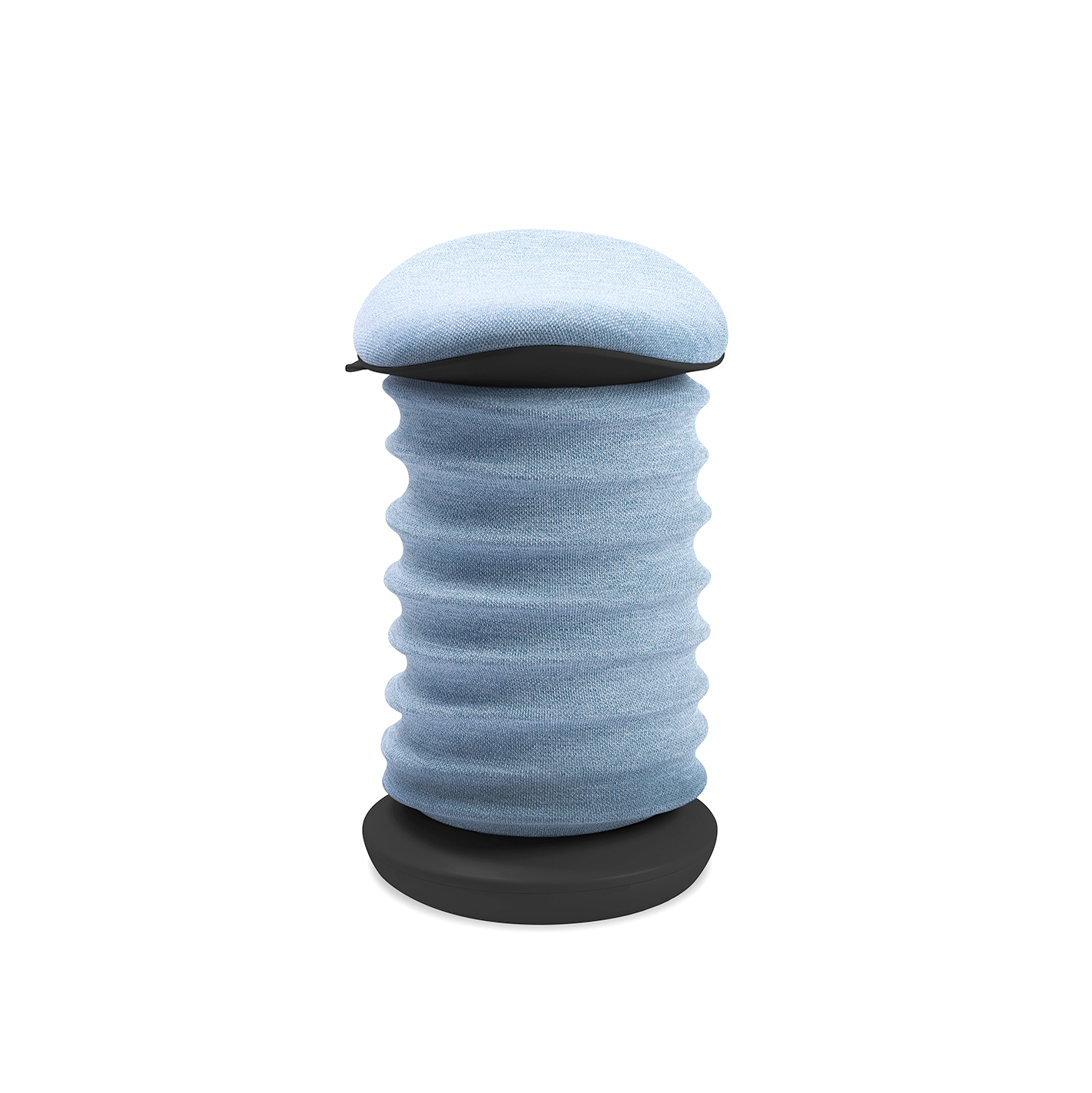 Image of Bürohocker Topstar Sitness 4D Blau/Schwarz, Standfuss, Dynamisches Sitzen - optimal für gesundes Sitzen