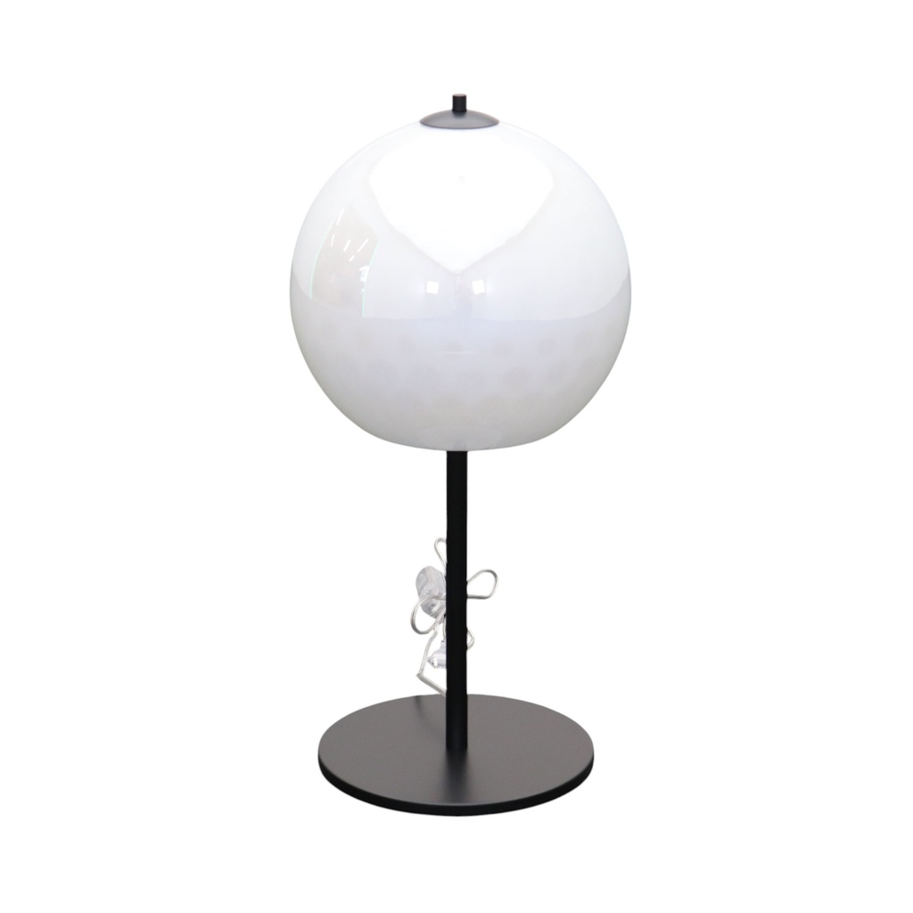 Murano Tischlampen Murano Bolle (Sehr gut, Nera opaca, LG., Weiss, 30)