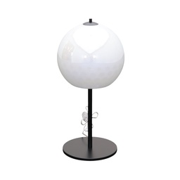 Murano Tischlampen Murano Bolle (Sehr gut, Nera opaca, LG., Weiss, 30)