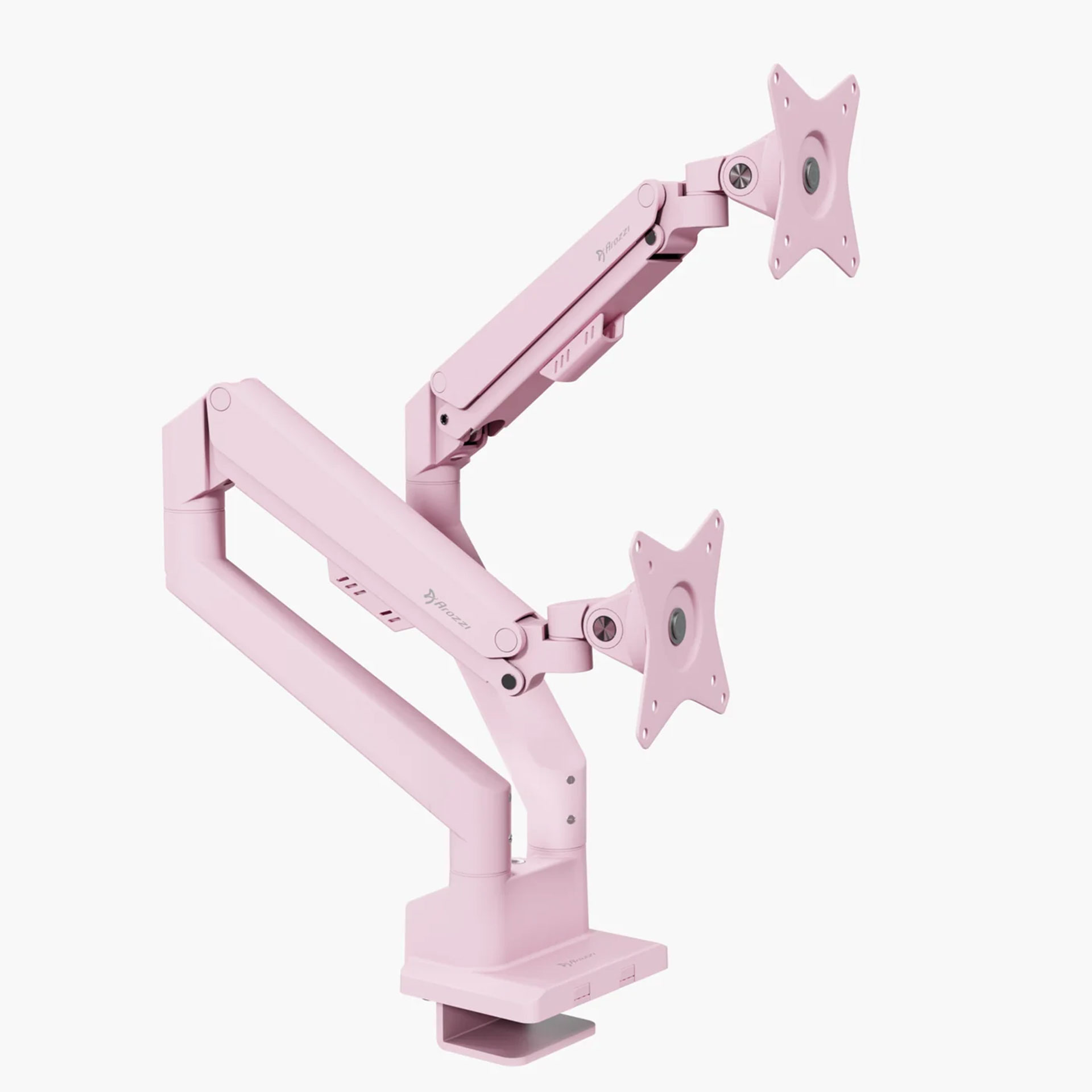 360° Monitorhalterung Arozzi Alzare Neo Duo Pink, Neu