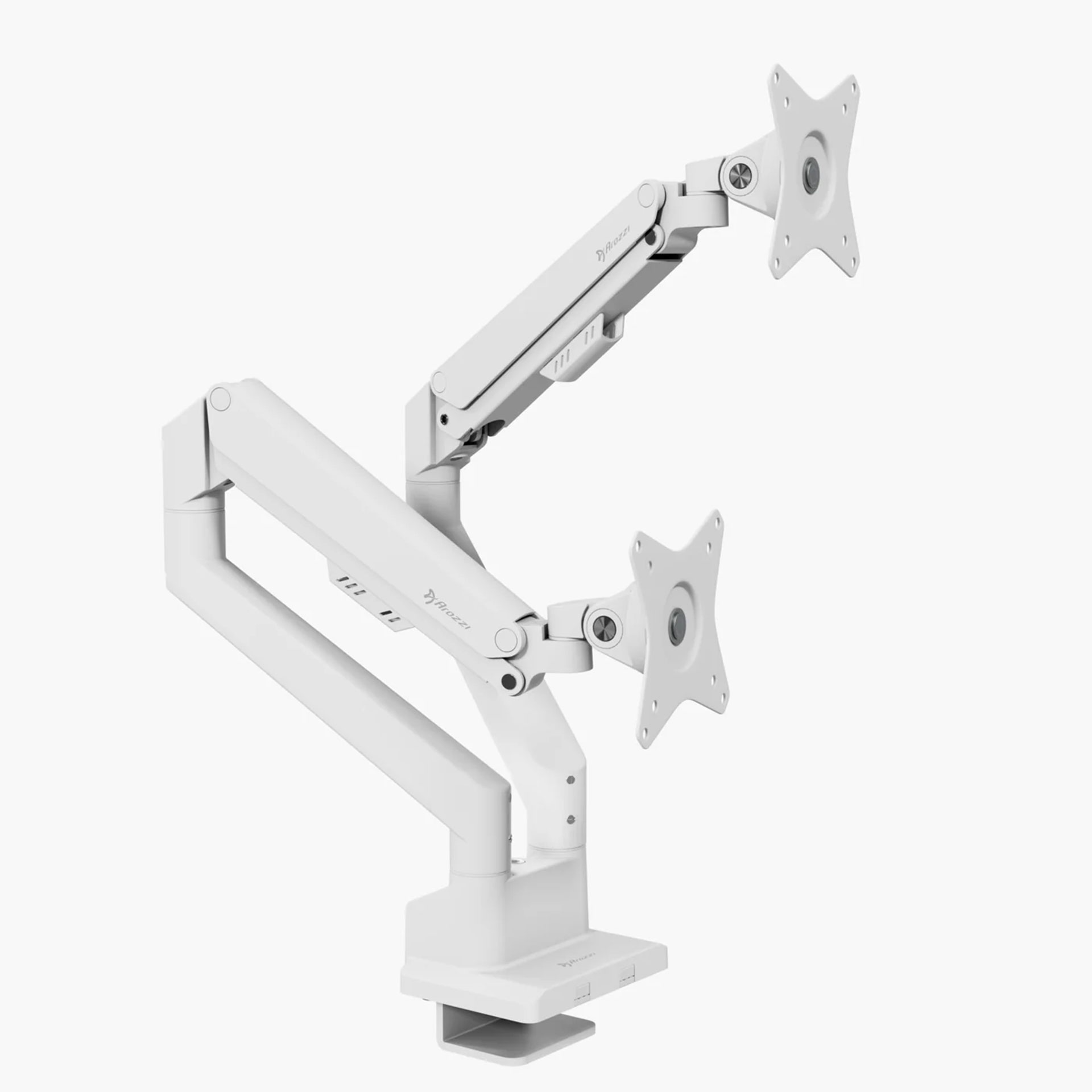 360° Monitorhalterung Arozzi Alzare Neo Duo Weiss, Neu