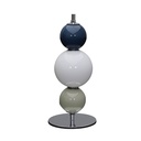 Murano Jupiter Tischlampe  (Cromata, Blau)
