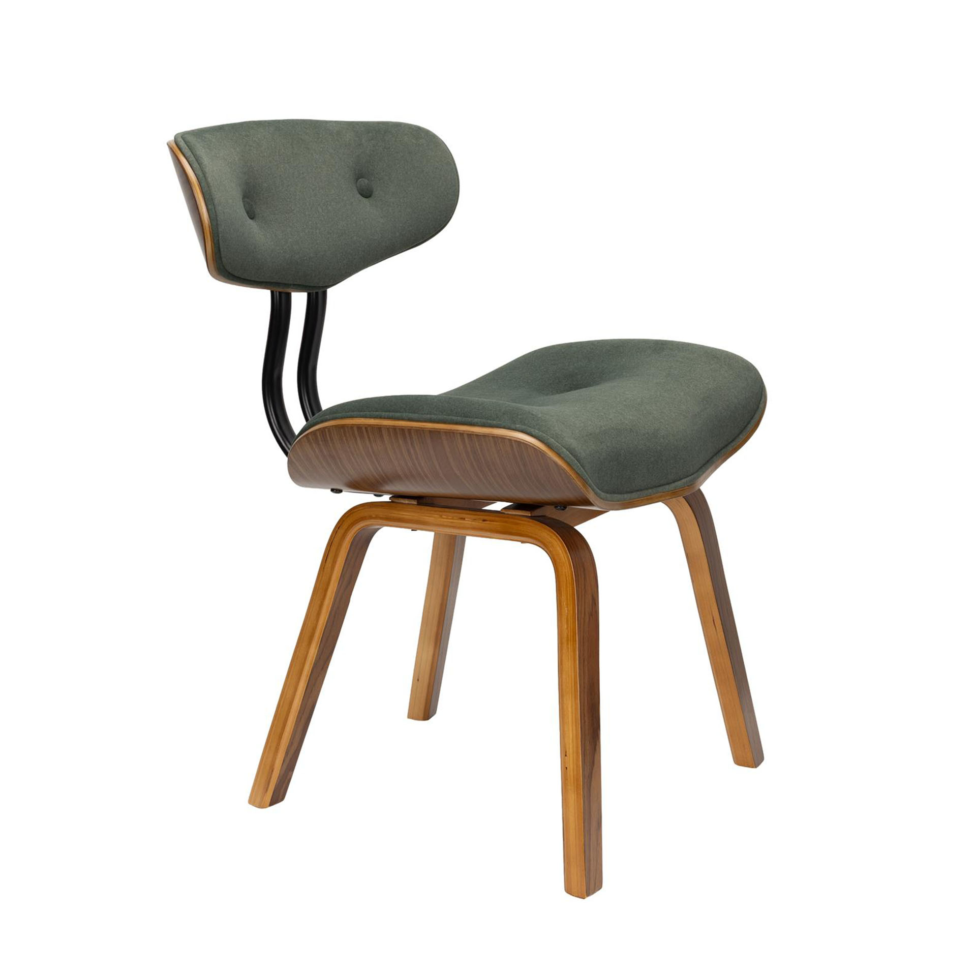 Dutchbone Blackwood Stuhl Grün, Neu – Perfekt für Büro und Empfang