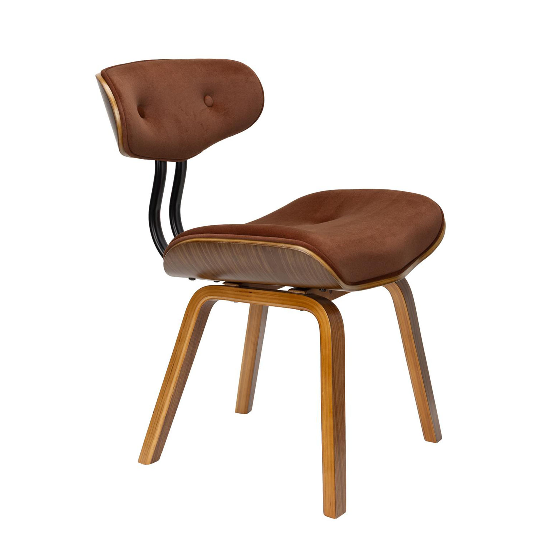 Dutchbone Blackwood Stuhl Braun, Neu – Perfekt für Büro und Empfang