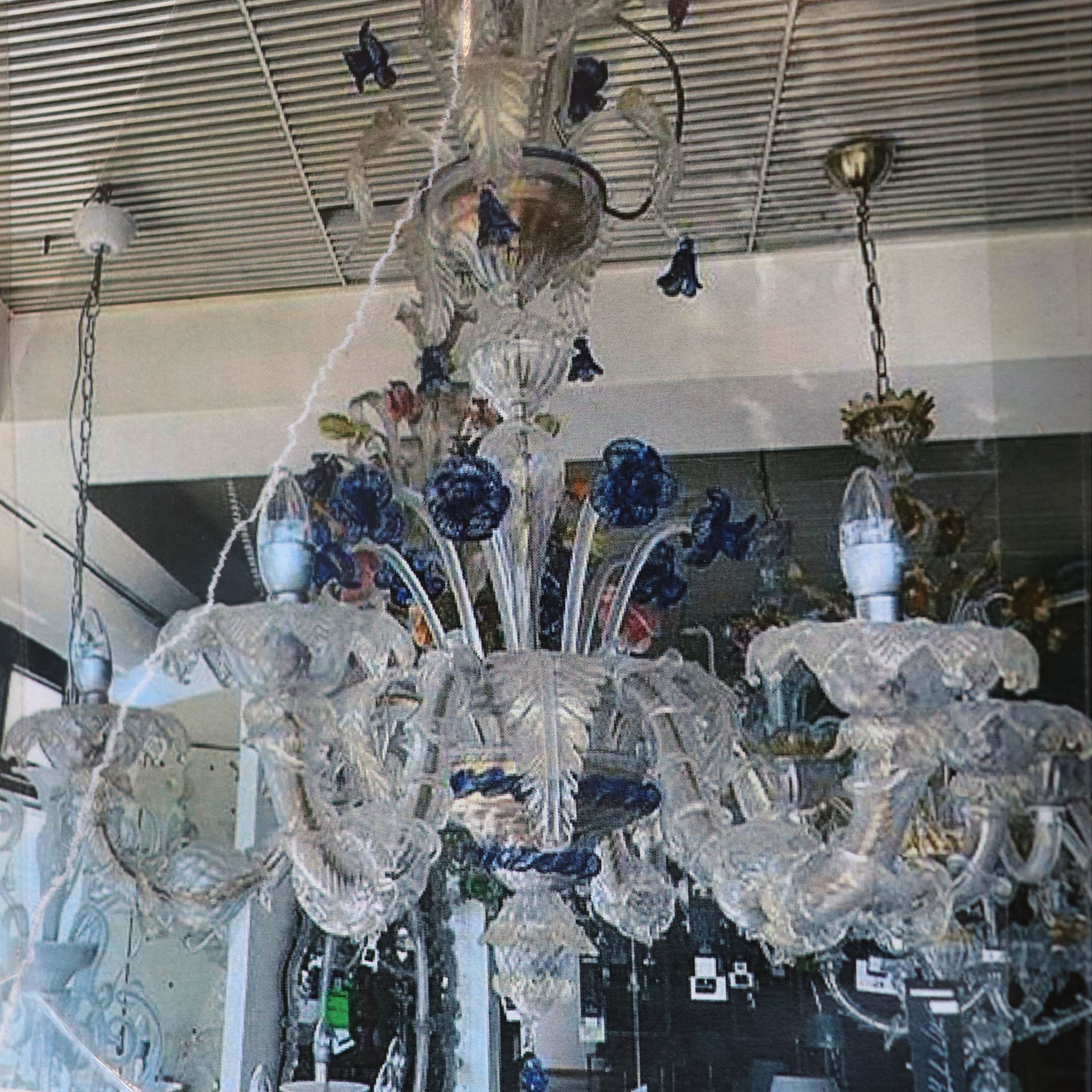 Lampe à suspension Murano Fulgor Rezzonico