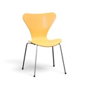 Fritz Hansen Serie 7 Stuhl (Gut, Orange)