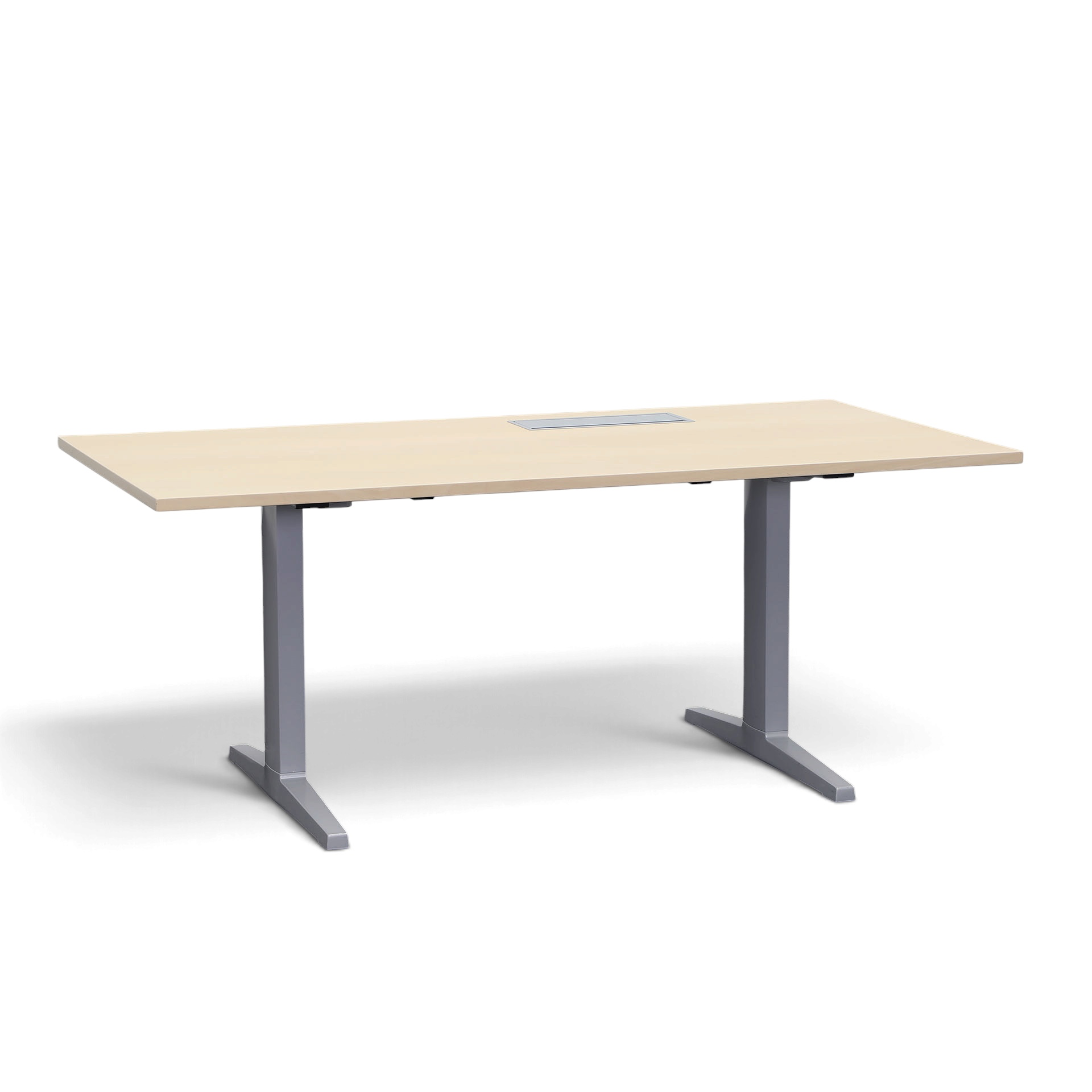 Image of Schreibtisch Haworth 180x90 cm, Buche, Normal gebraucht, Bürotisch - für Büro oder Homeoffice