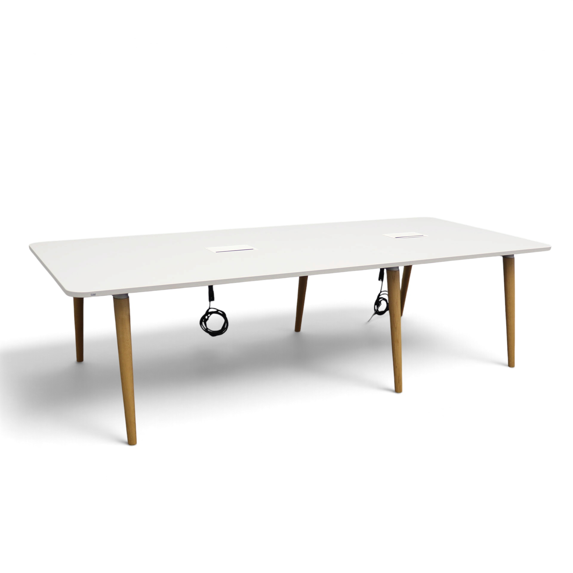 table de réunion Sedus 280x120 cm, Gris clair, Rectangulaire, Bon, Table - Haute qualité & longue durée de vie