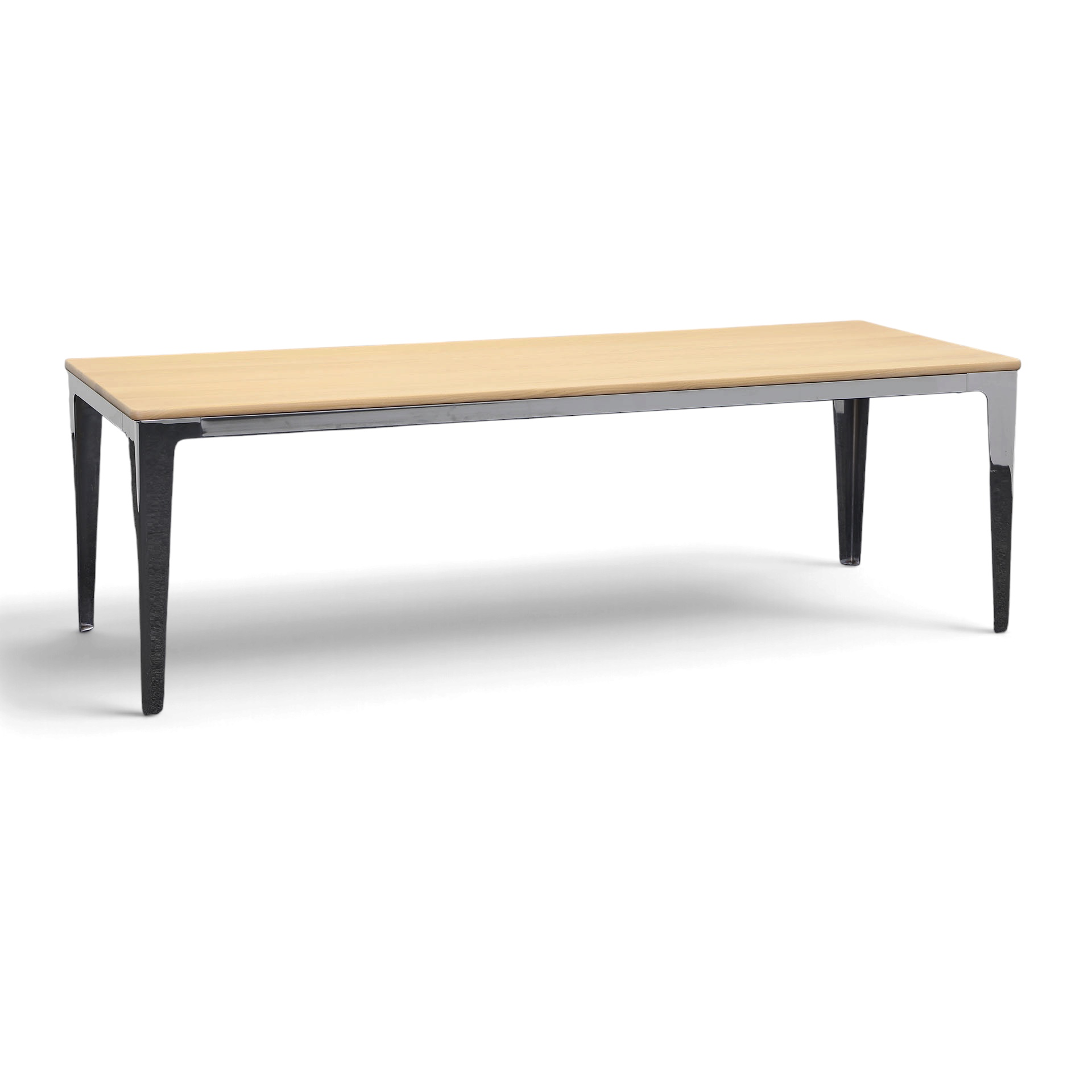Image of Echtholz Konferenztisch 230x89 cm, Eiche, Rechteckig, Gut, Tisch - Hochwertig & langlebig