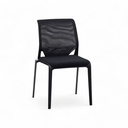 Konferenzstuhl Stuhl Vitra Meda Slim (Schwarz, Gut)